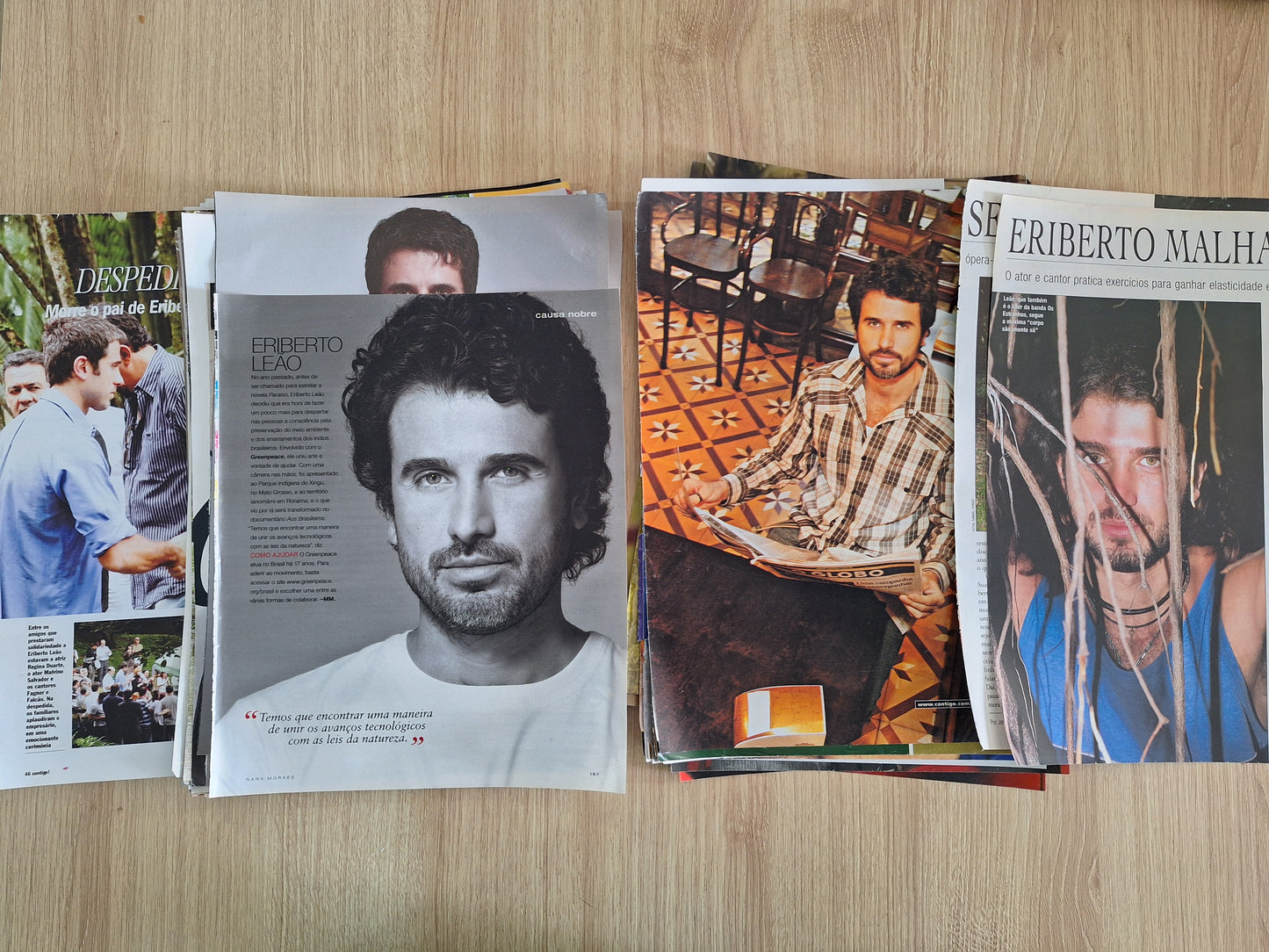 Eriberto Leão - Material de Revista