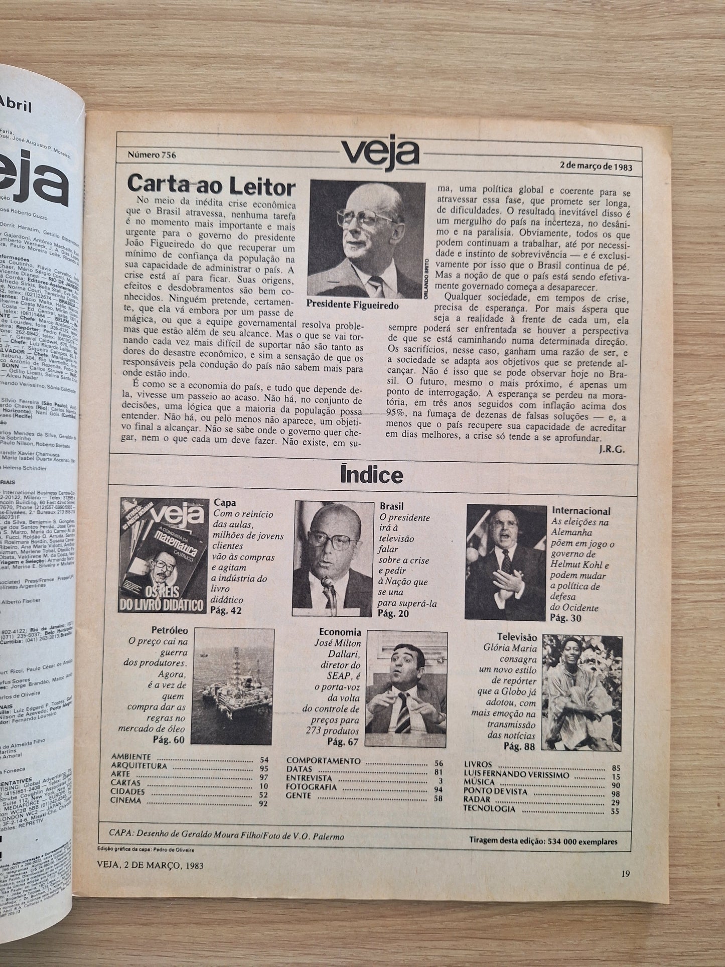Revista Veja 756 (1983)