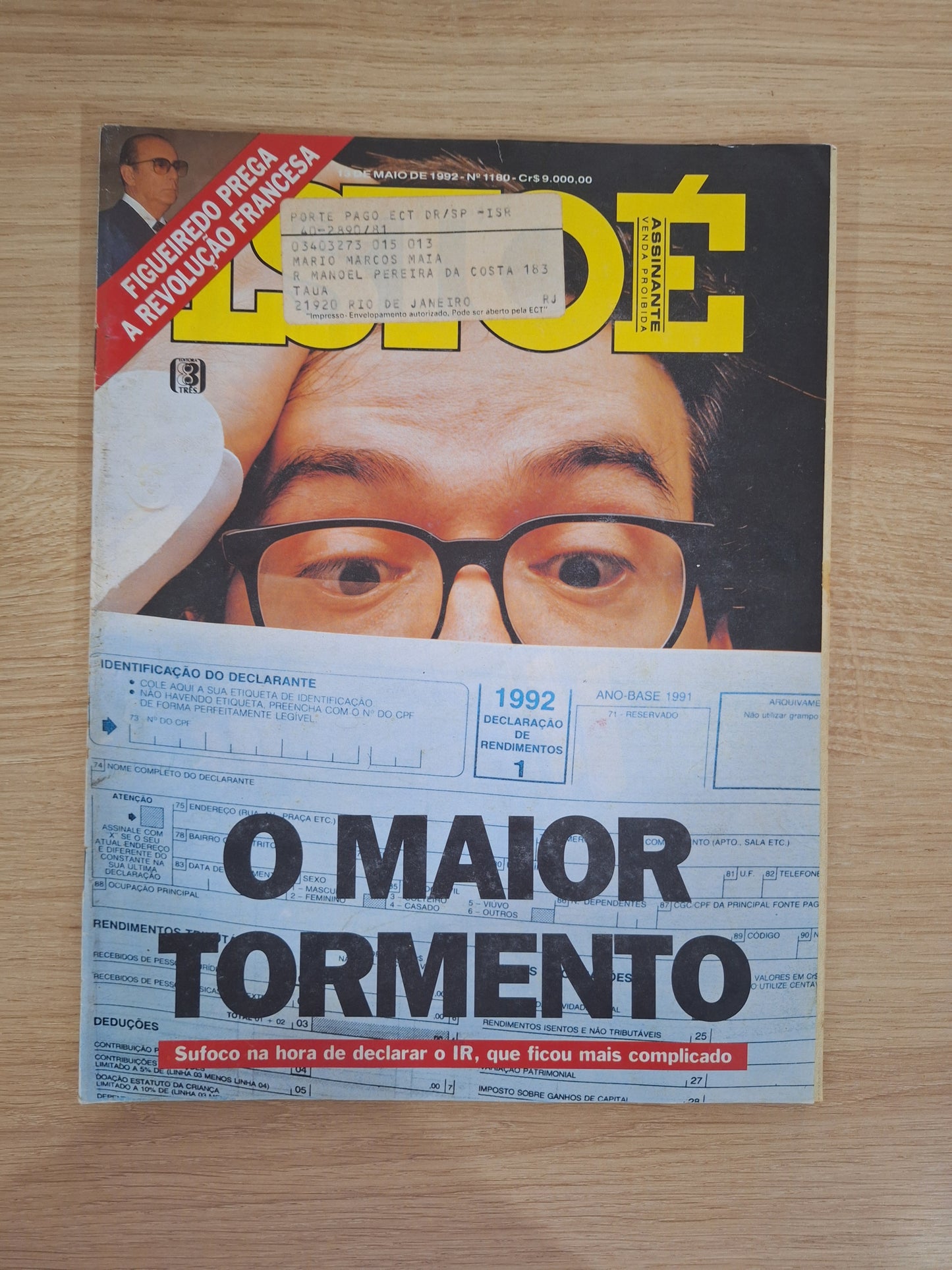 Revista Istoé 1180 (1992)