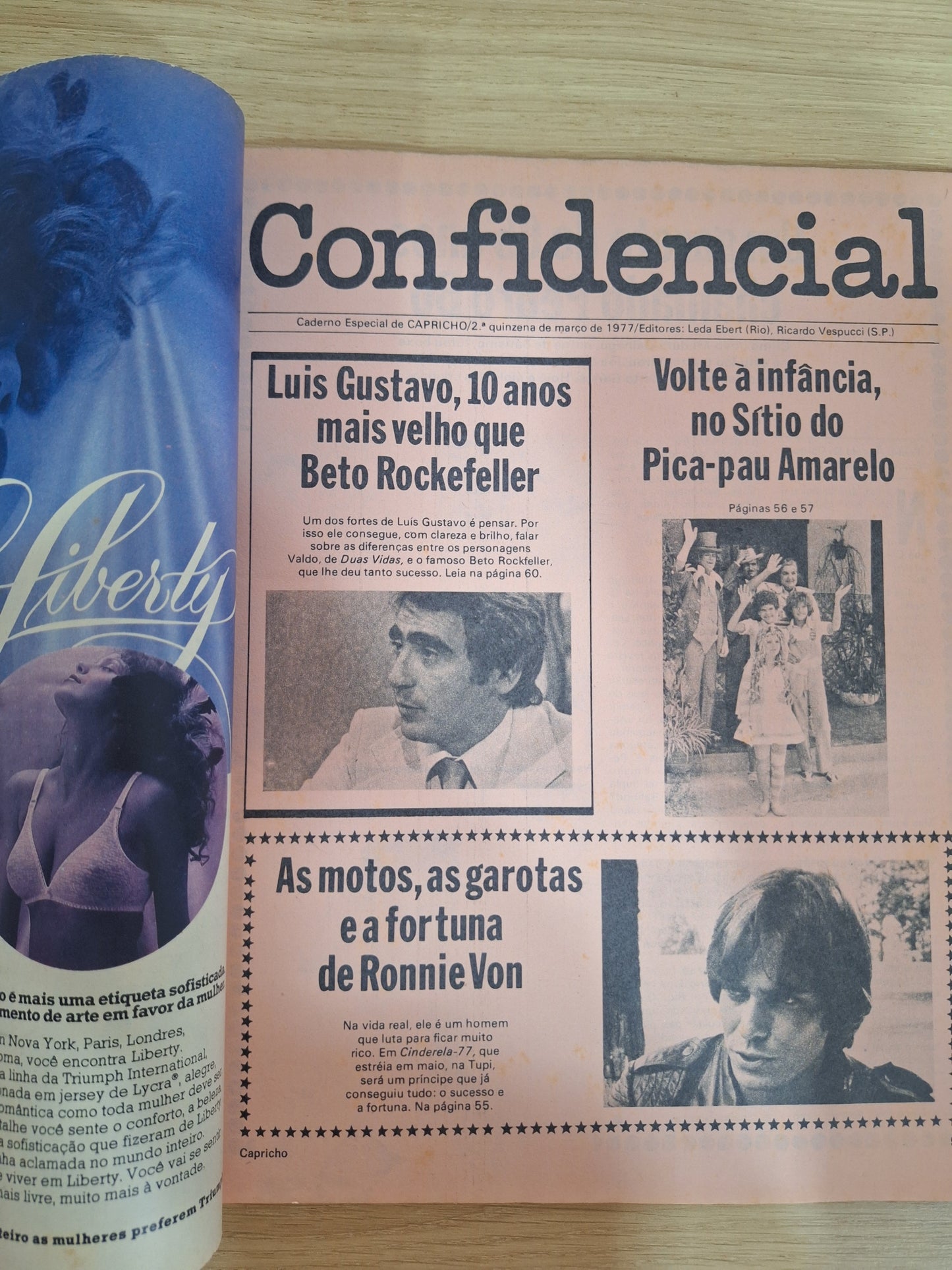 Revista Capricho 427 (1977)