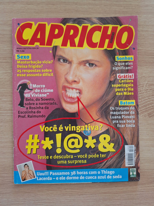 Revista Capricho 809 (1999)