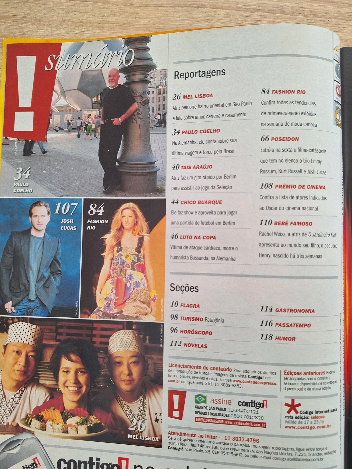 Revista Contigo 1605 (2006)