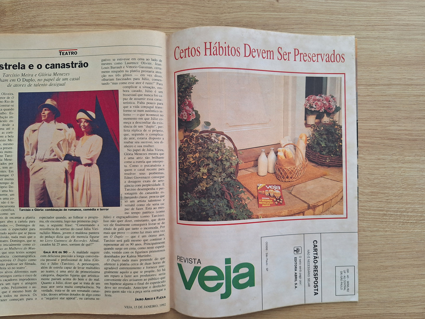 Revista Veja 1217 (1992)
