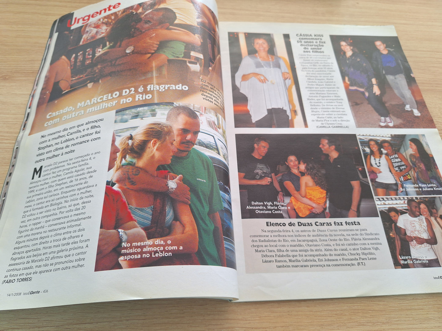 Revista Istoé Gente 436 (2008)