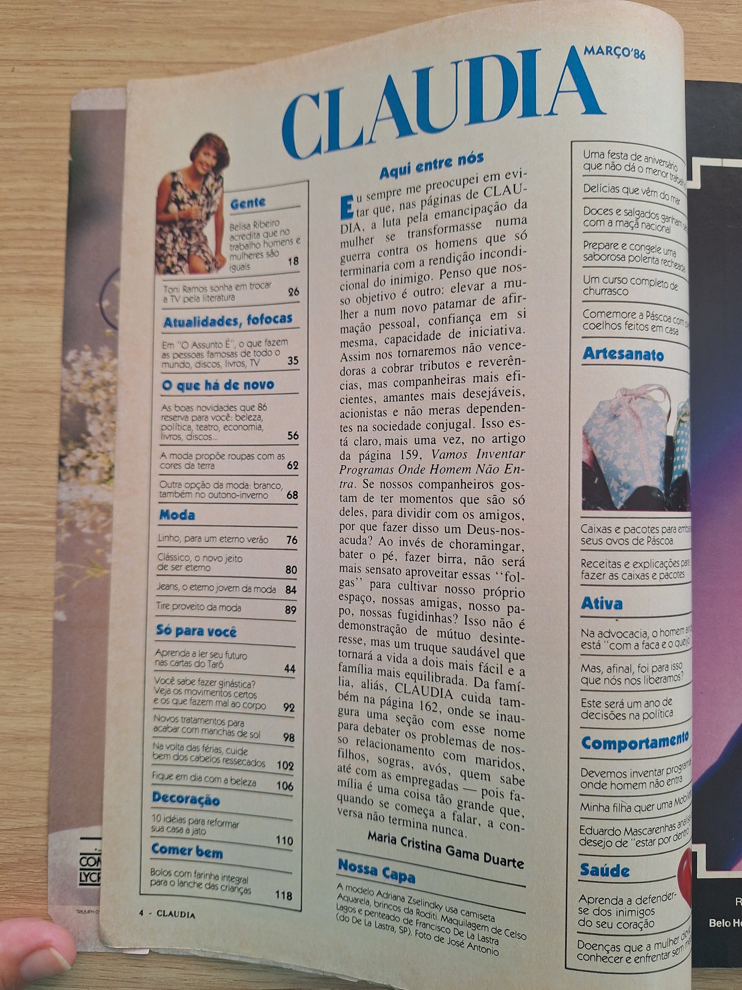 Revista Claudia Nº 294 (1986)