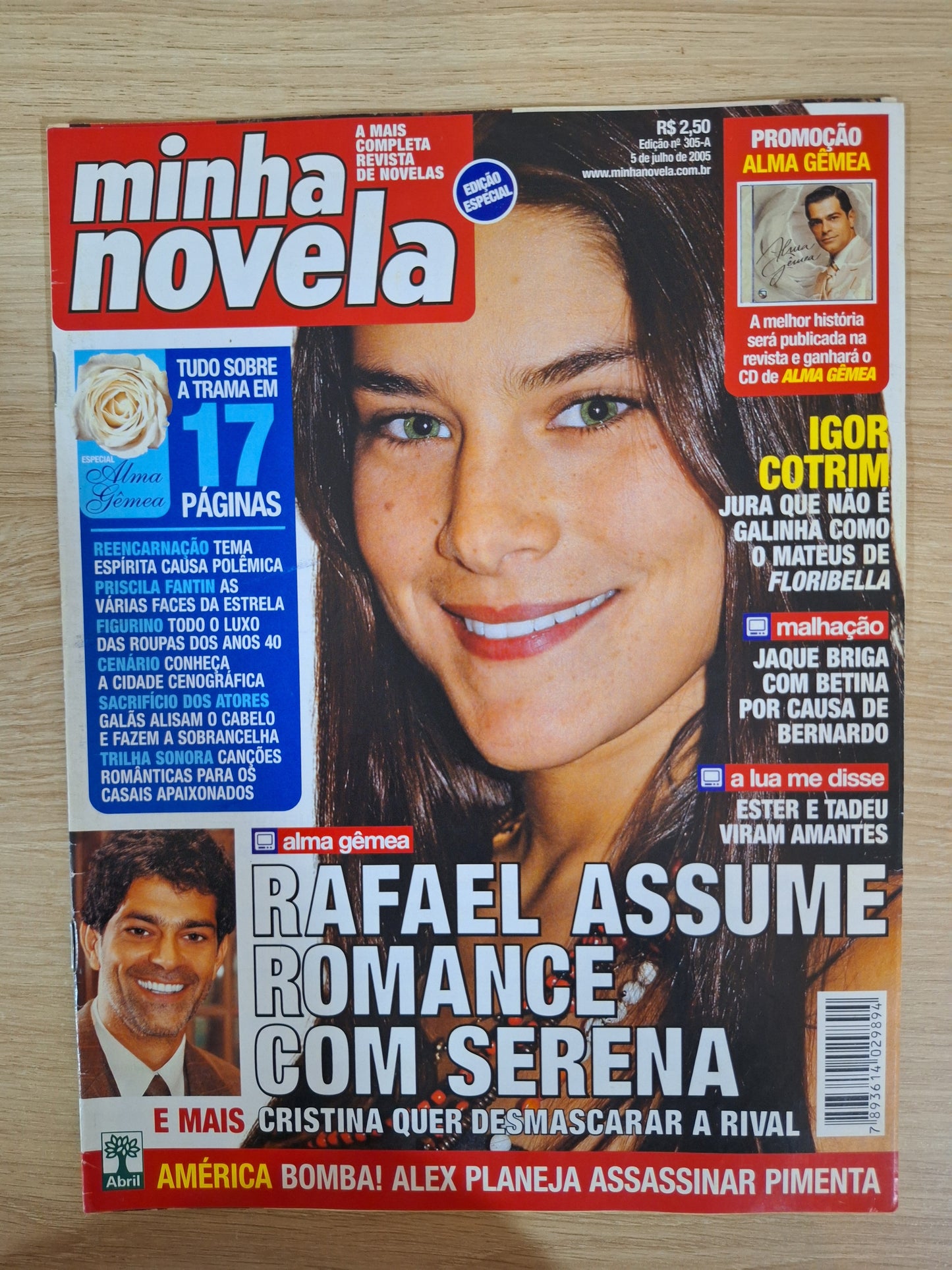 Revista Minha Novela 305 (2005)