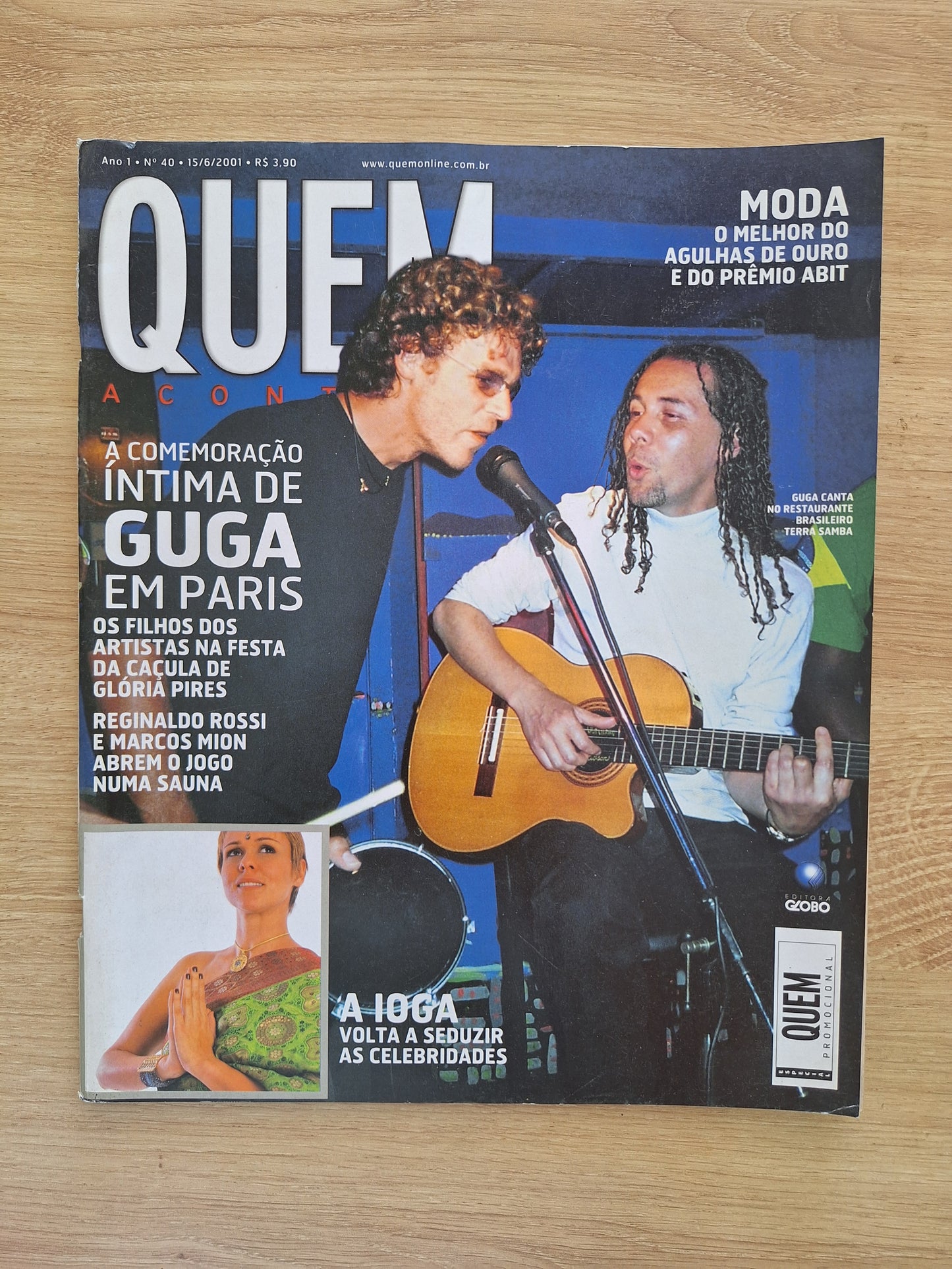 Revista Quem Acontece 40 (2001)