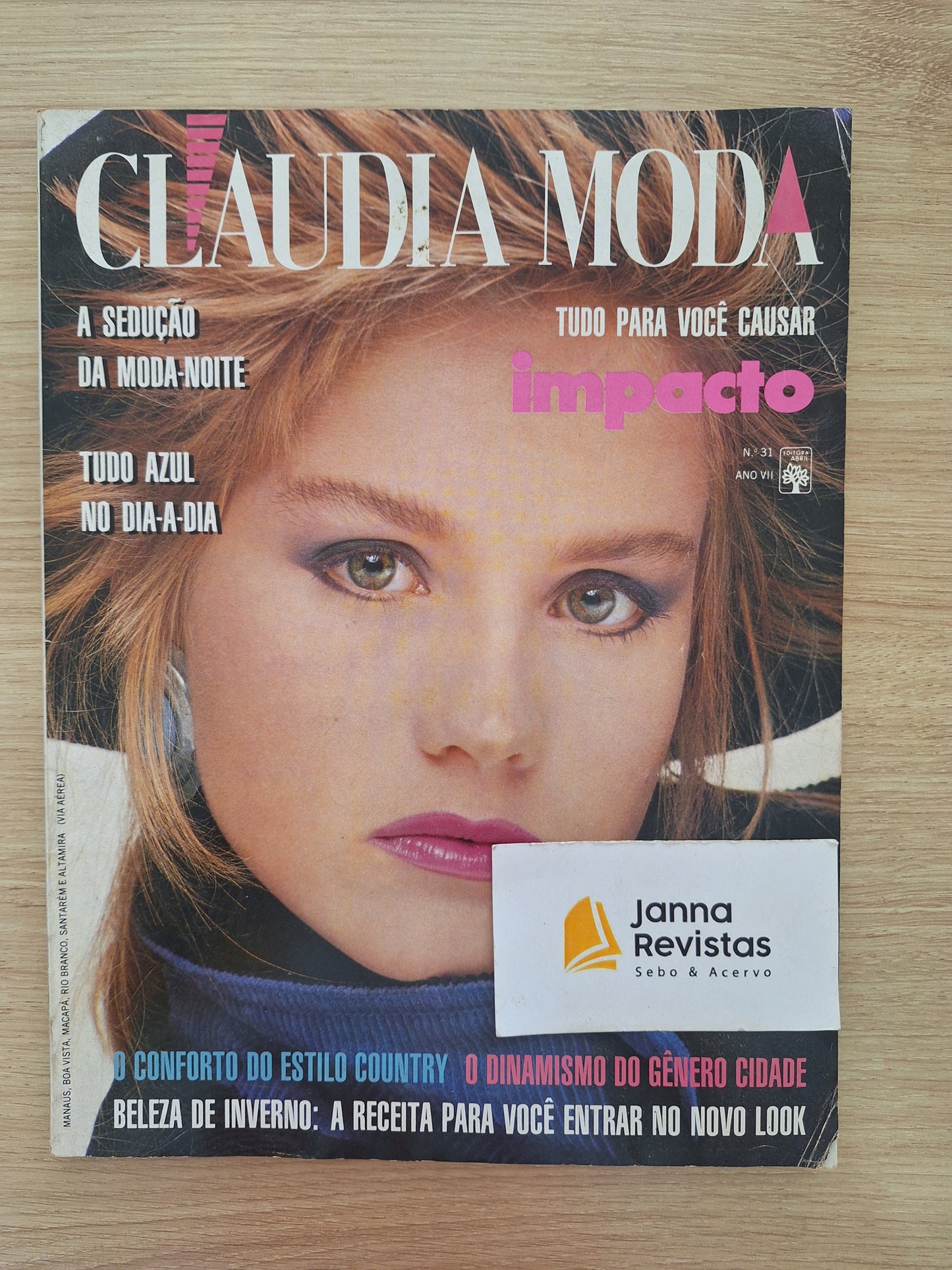 Revista Claudia Moda 31 (1986)