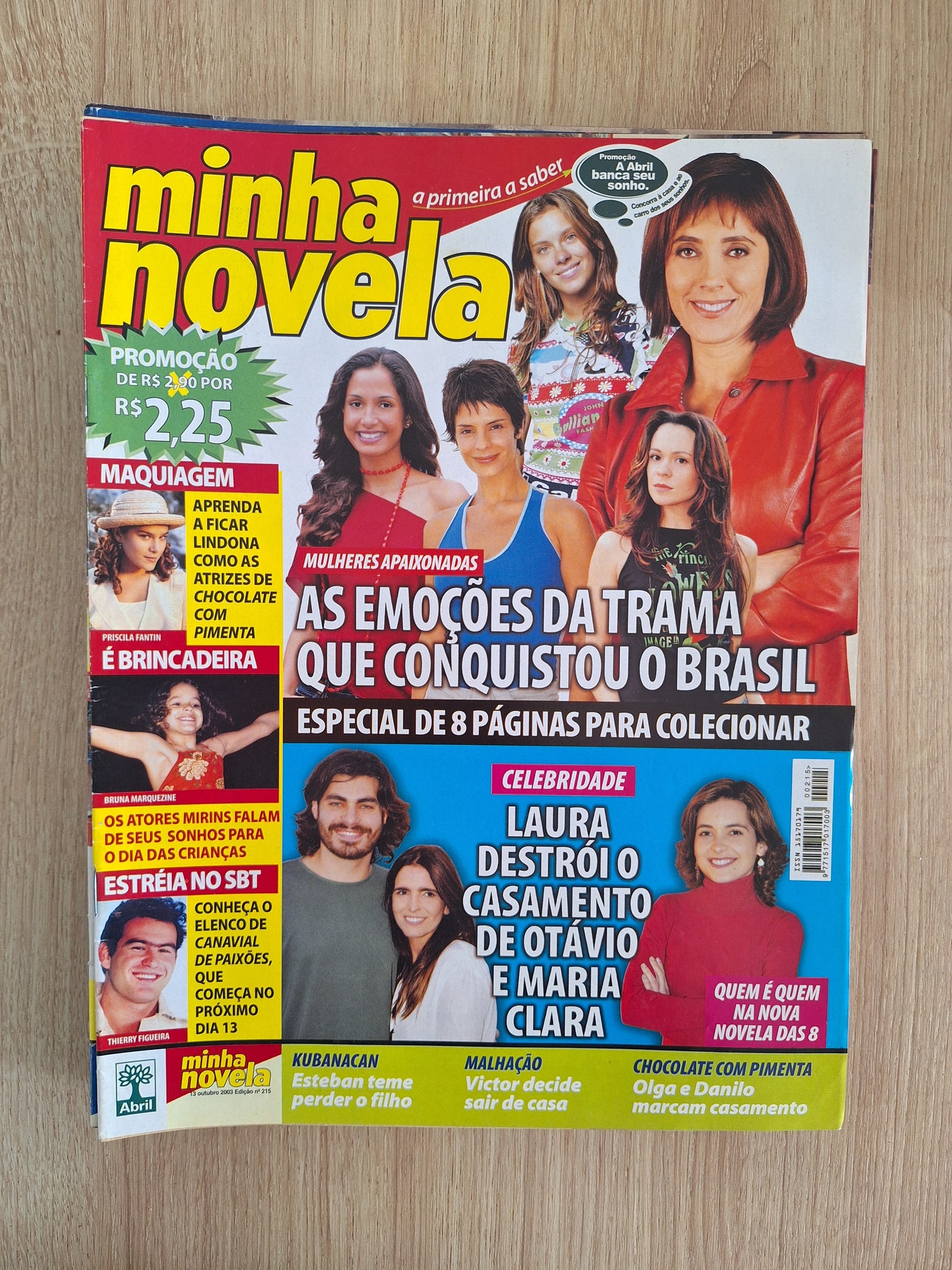 Revista Minha Novela 215 (2003)