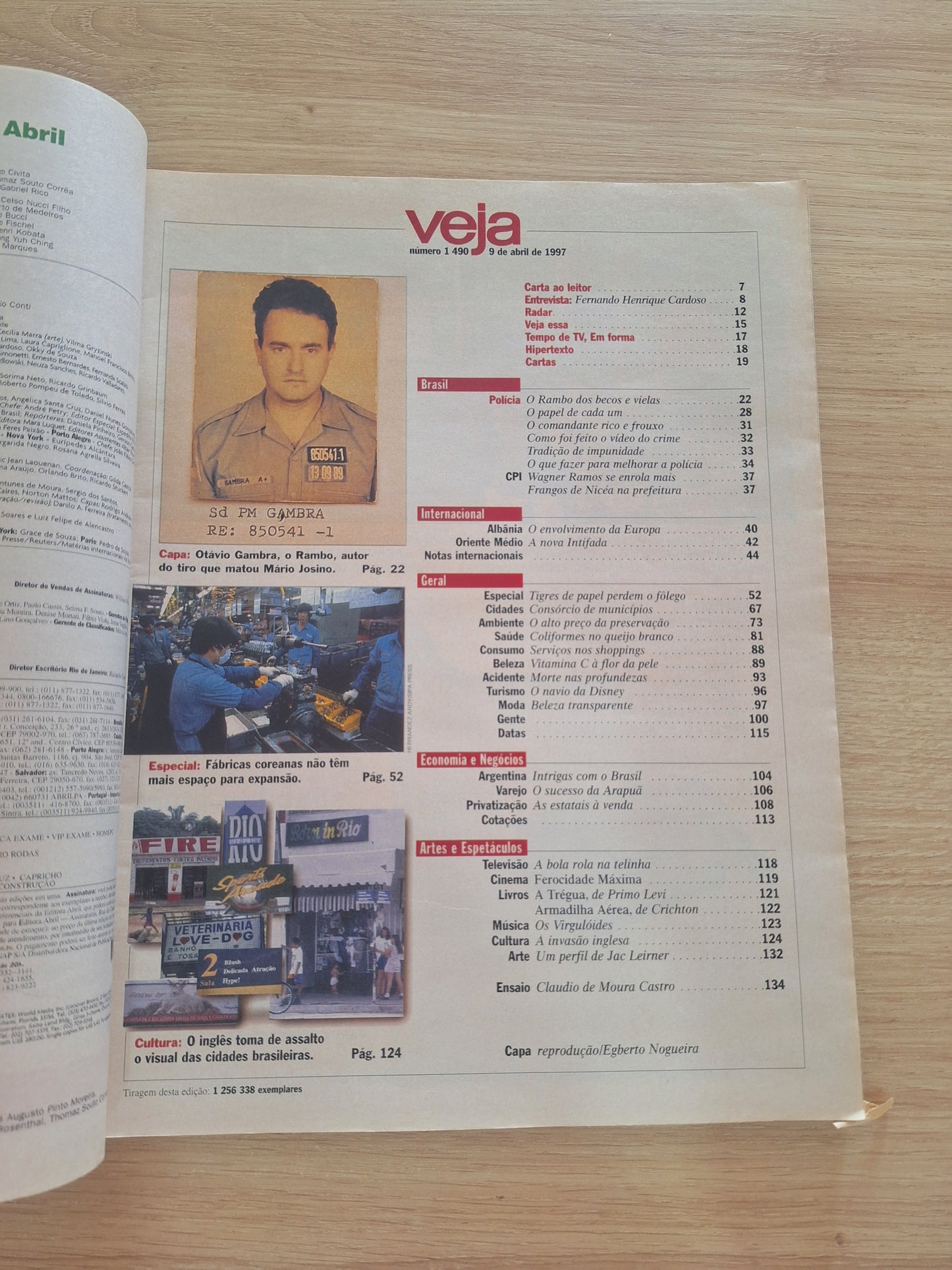 Revista Veja 1490 (1998)