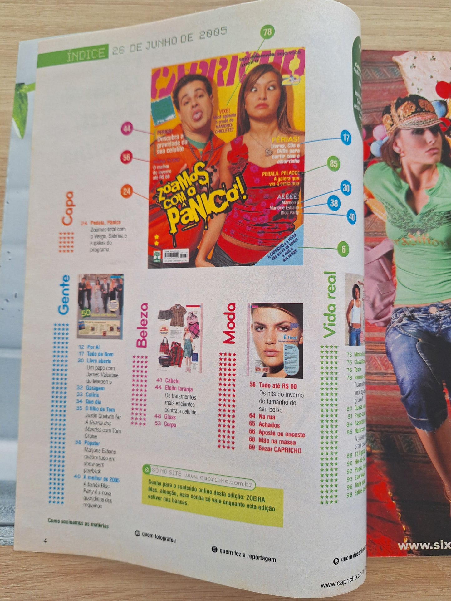Revista Capricho 969 (2005)