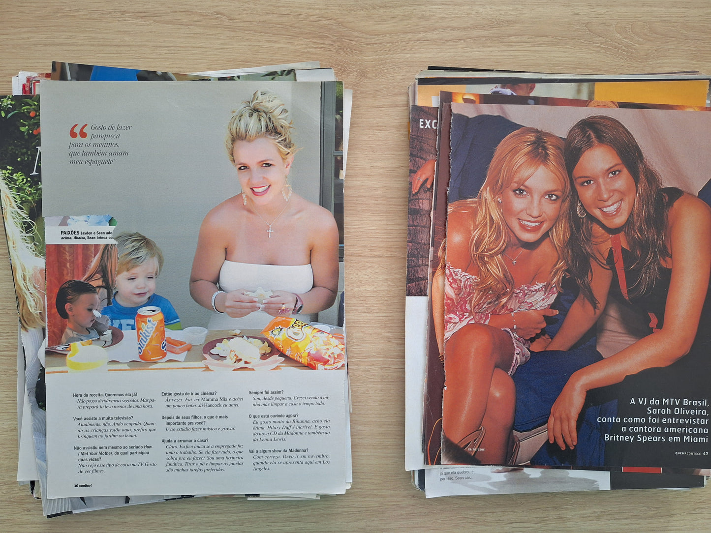 Britney Spears - Combo De Material Avulso