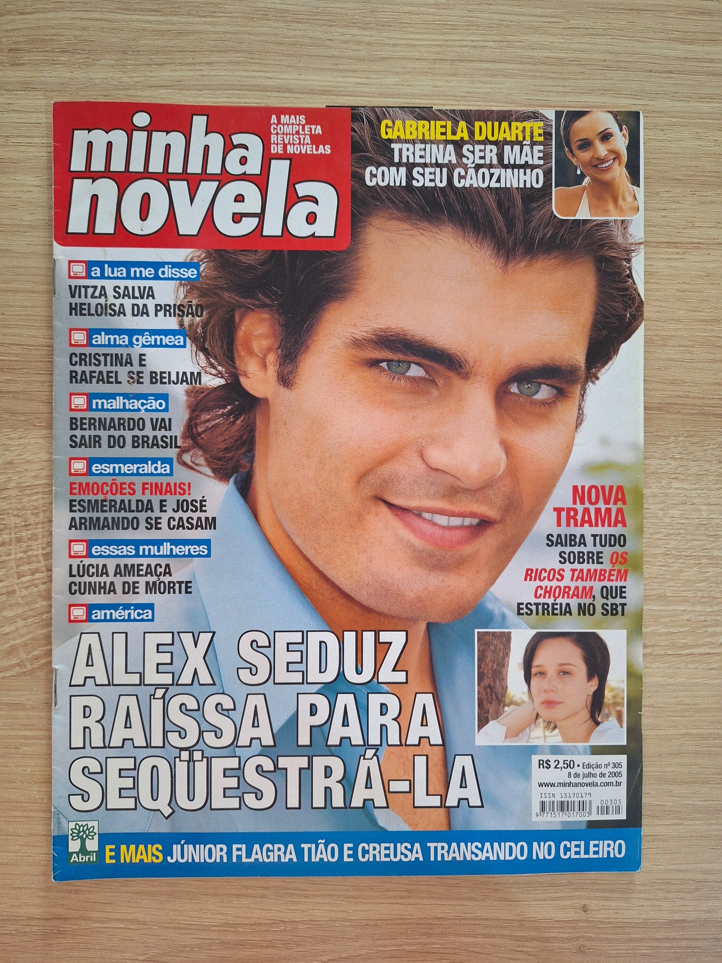 Revista Minha Novela 305 (2005)