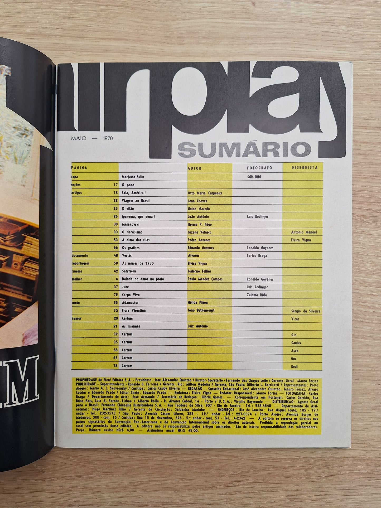 Revista Fairplay 39 (1970)