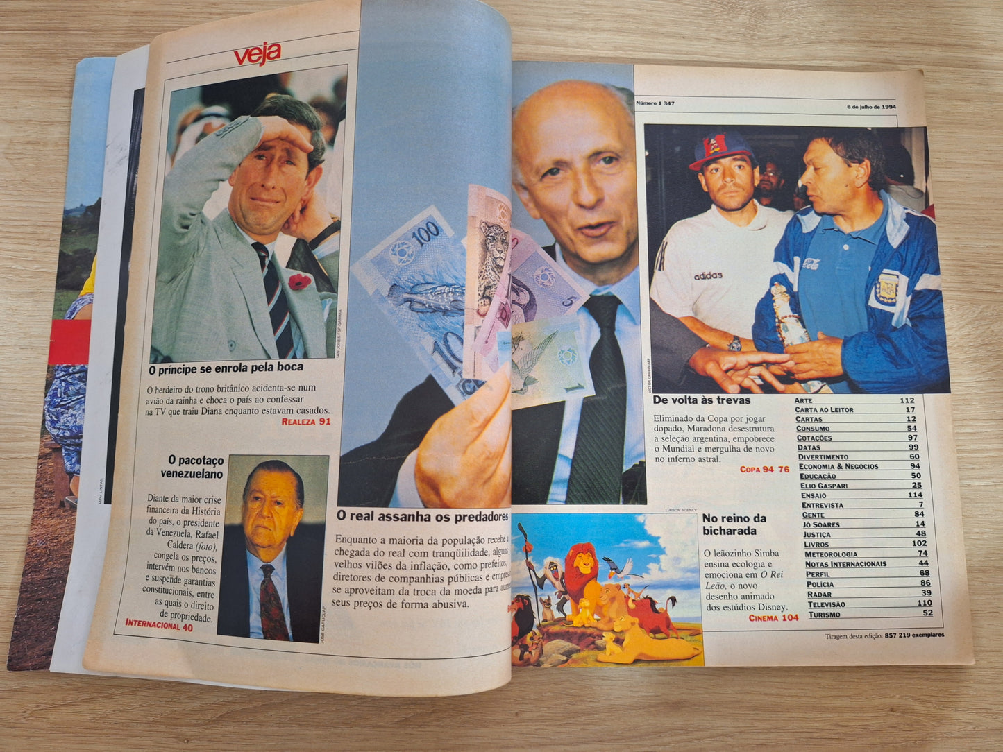 Revista Veja 1347 (1994)