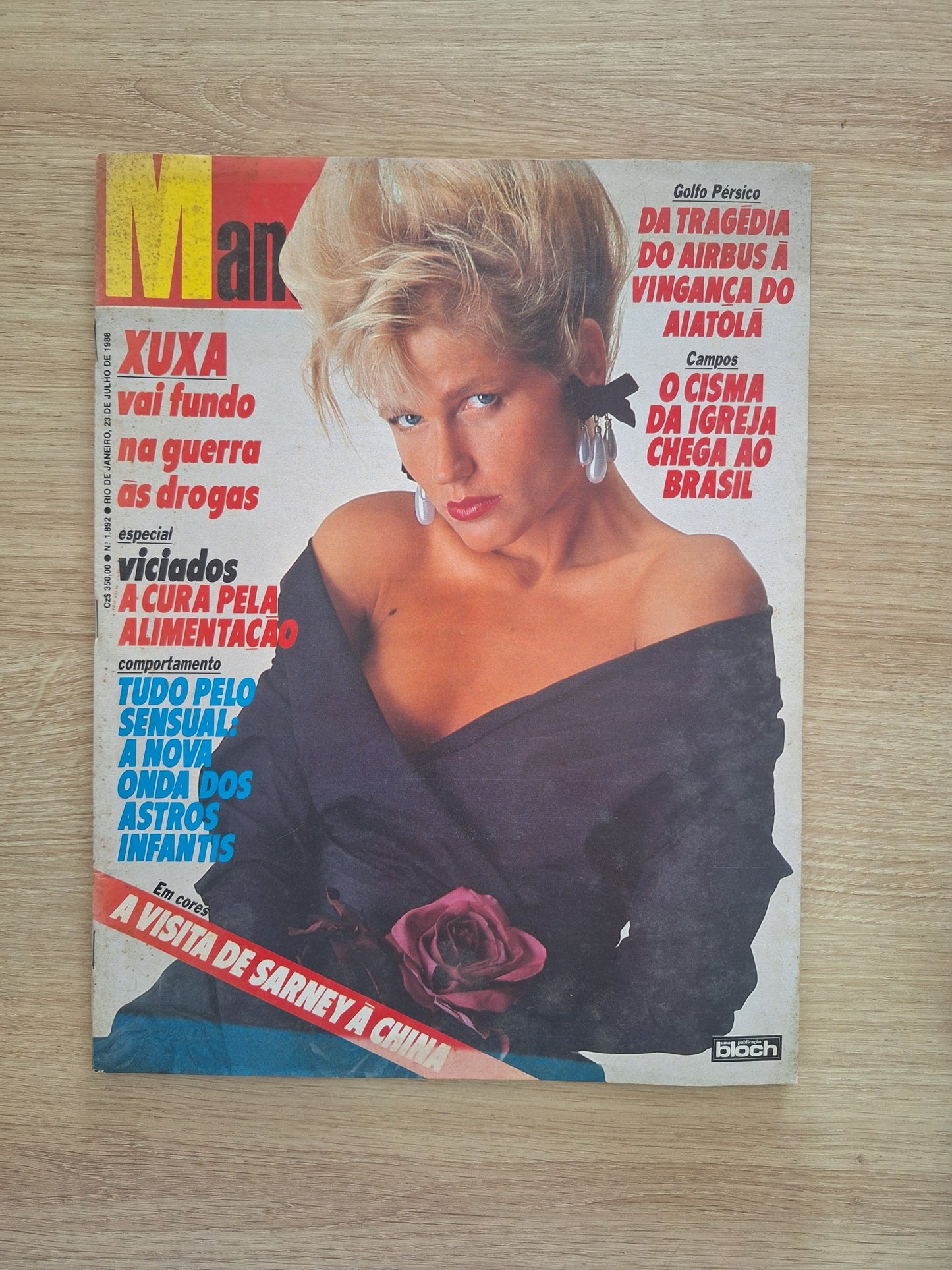 Revista Manchete 1892 (1988)