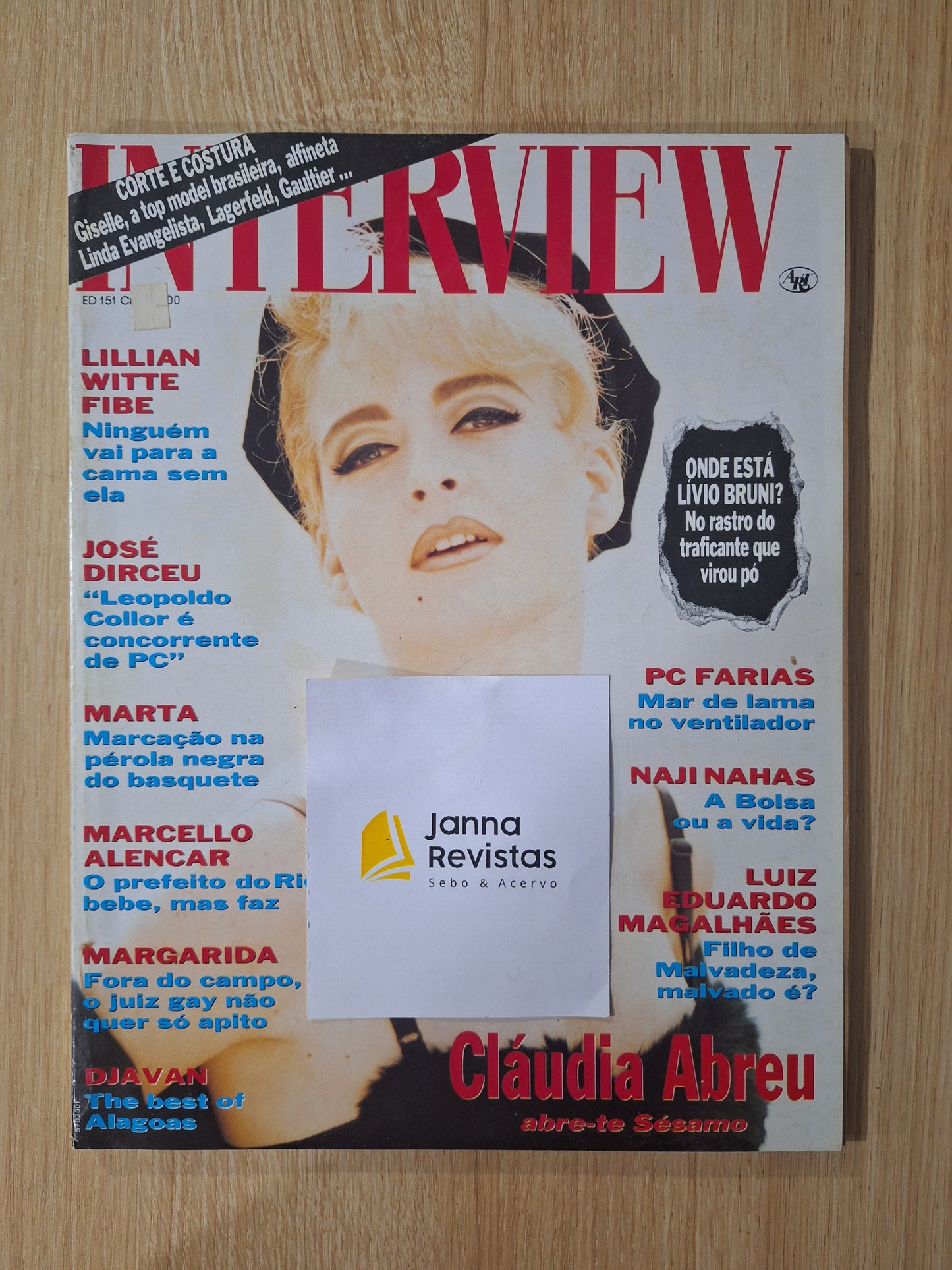 Revista Interview 151 (1992)