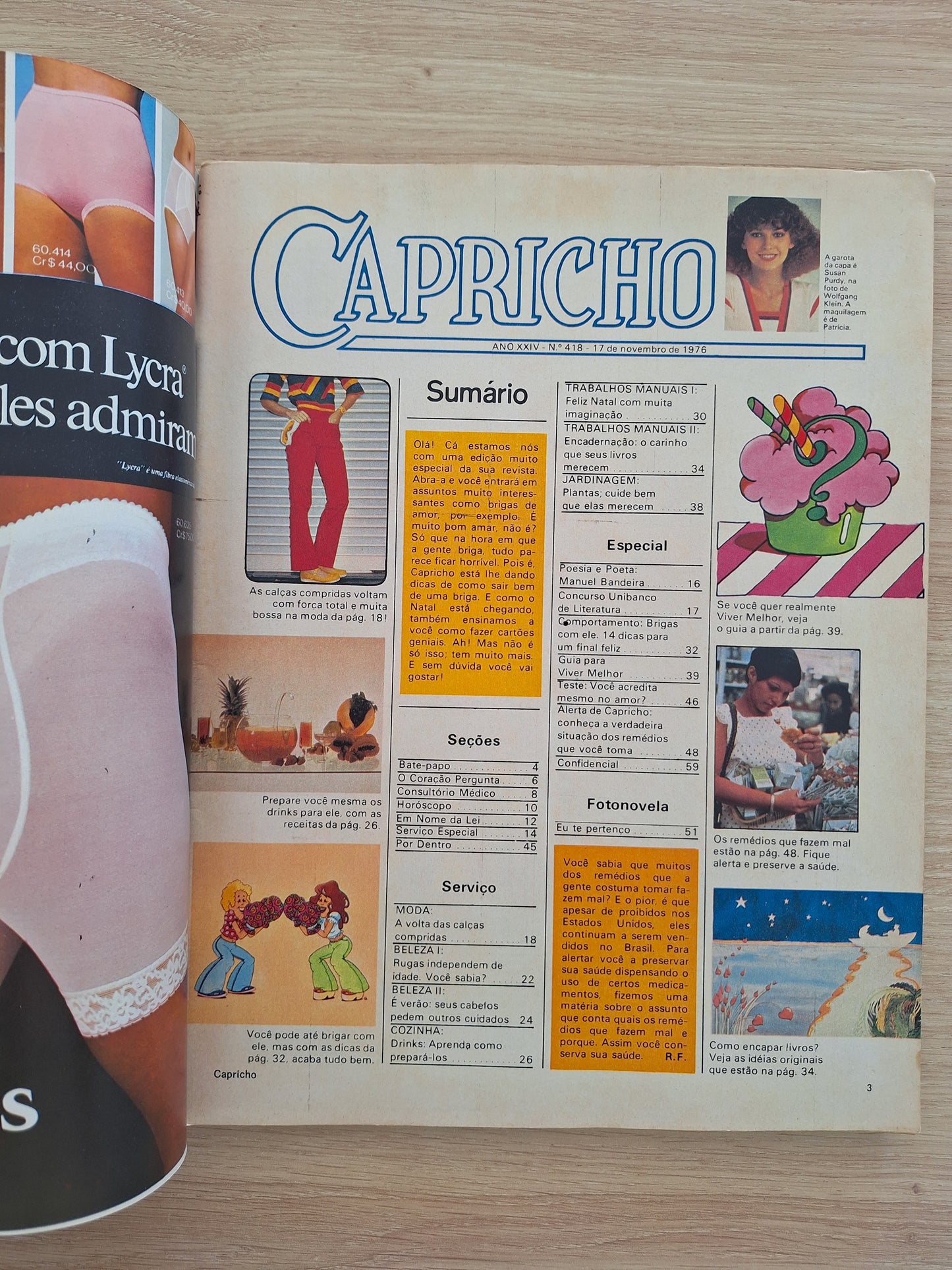 Revista Capricho 418 (1976)
