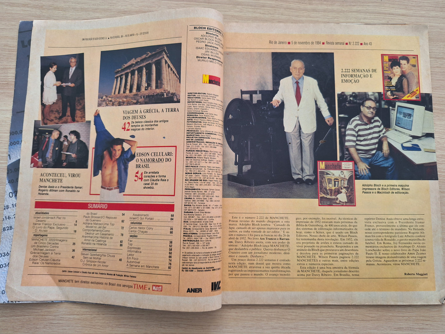 Revista Manchete 2222 (1994)