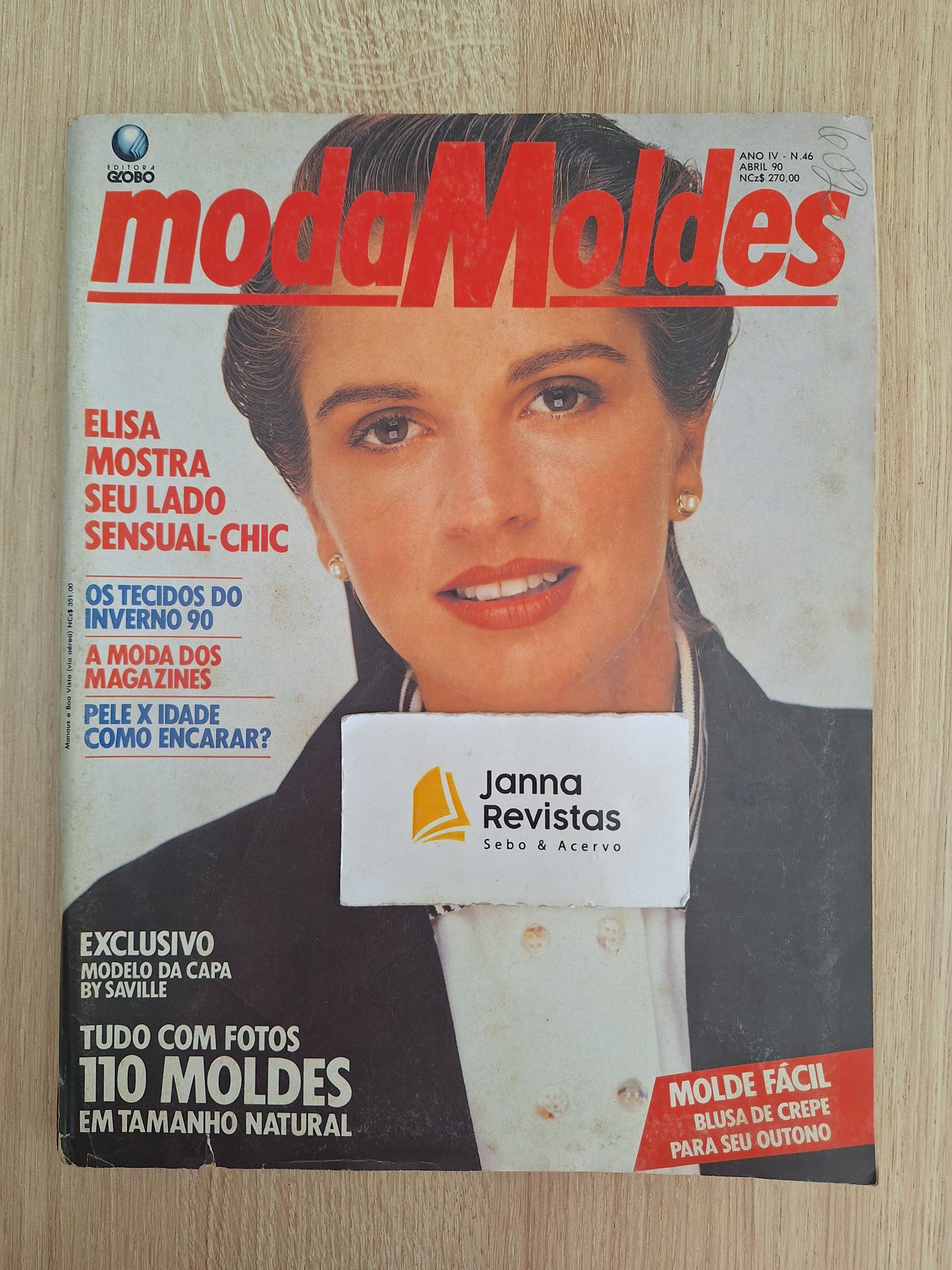 Revista Moda Moldes 46 (1990)