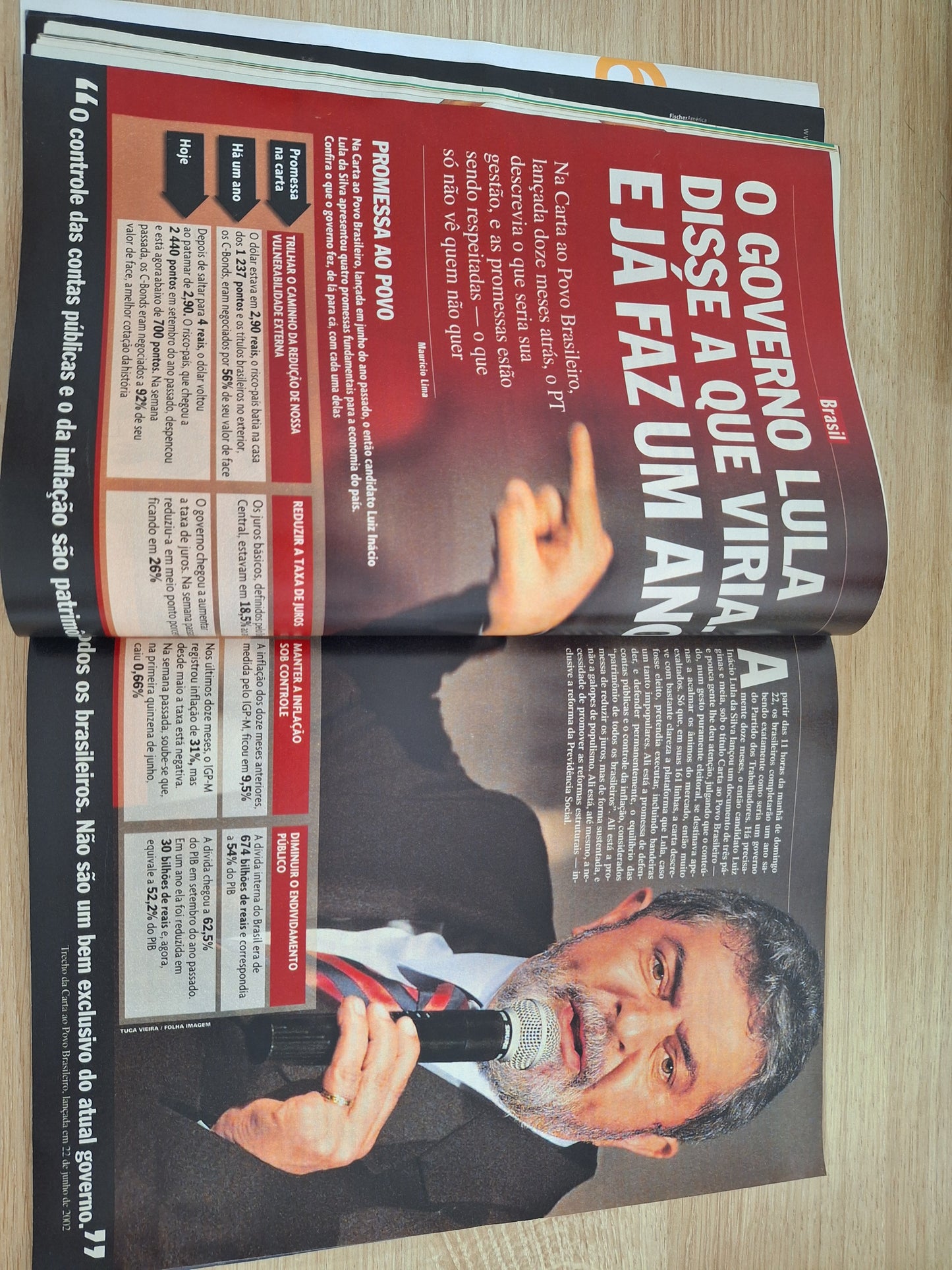 Revista Veja 1808 (2003)