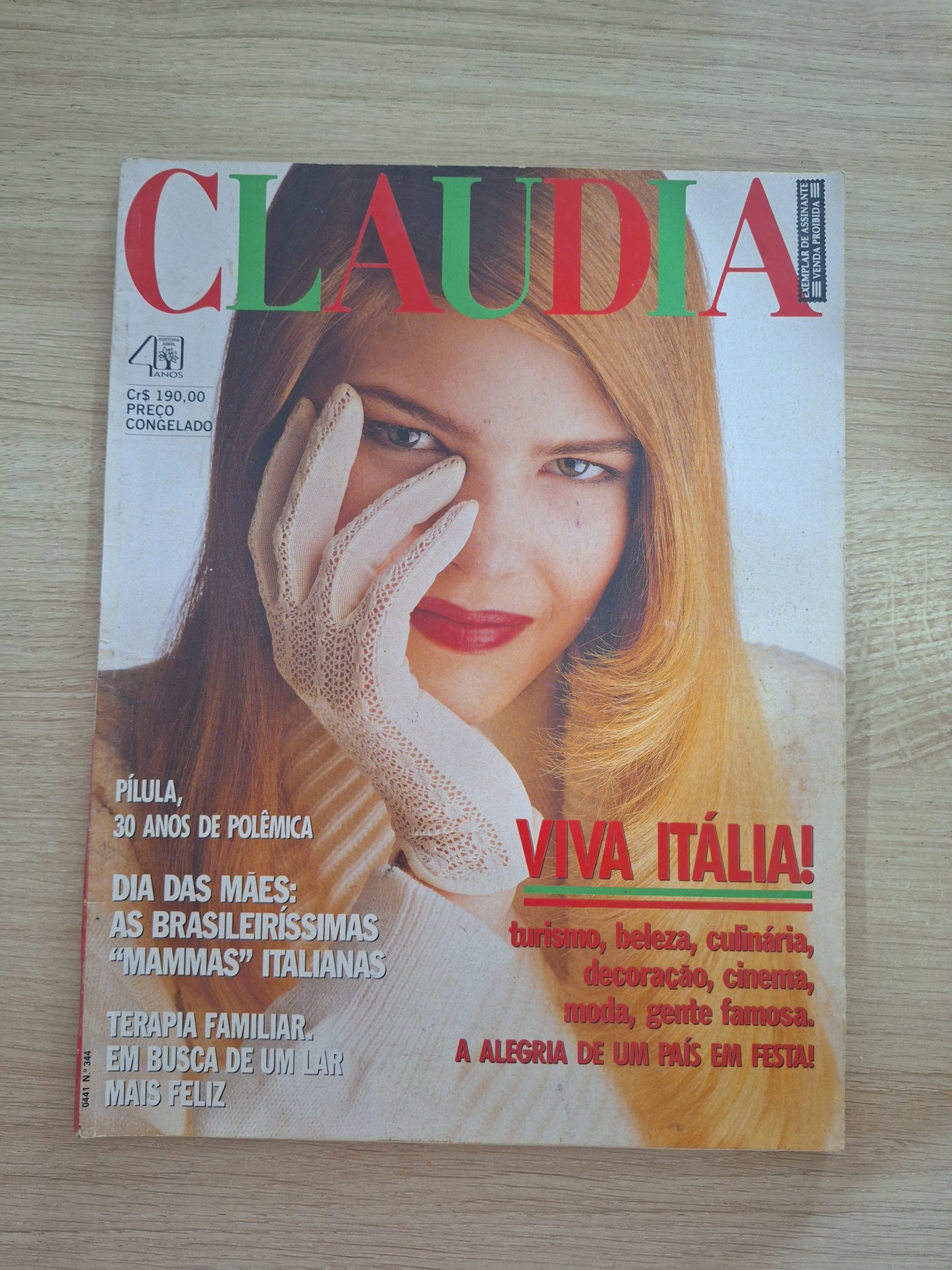 Revista Claudia 344 (1990)