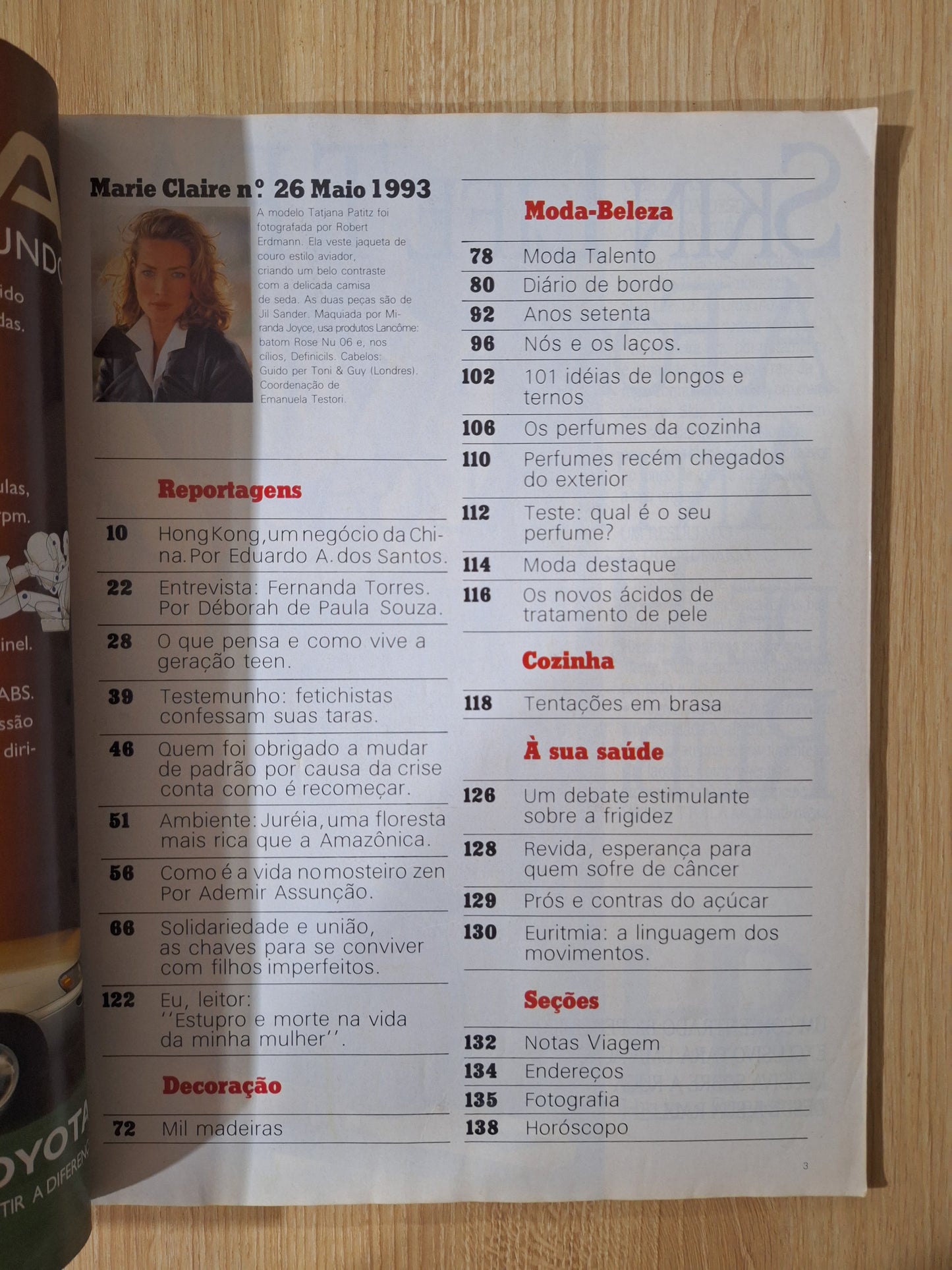 Revista Marie Claire 26 (1993)