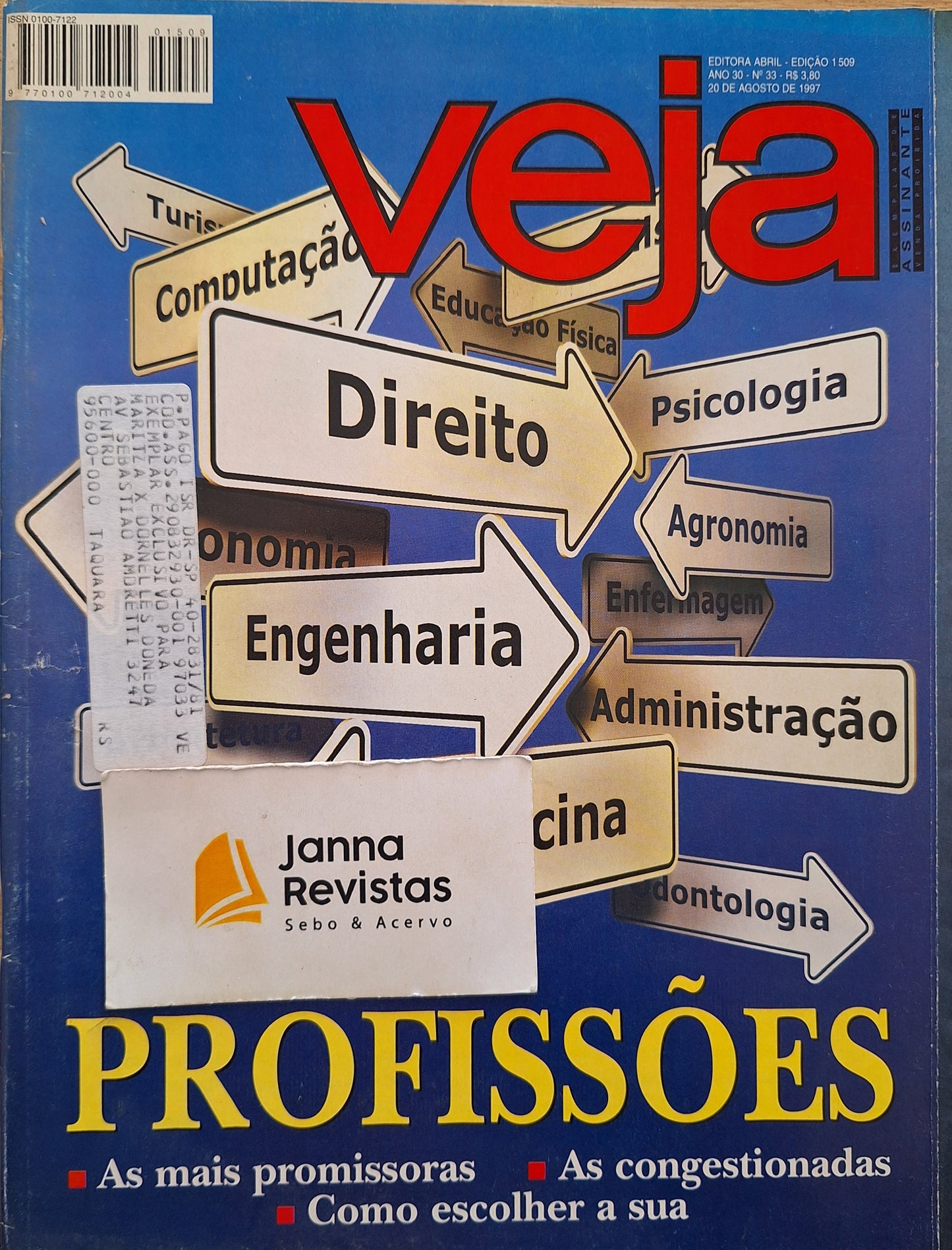 Revista Veja 1509 (1997)
