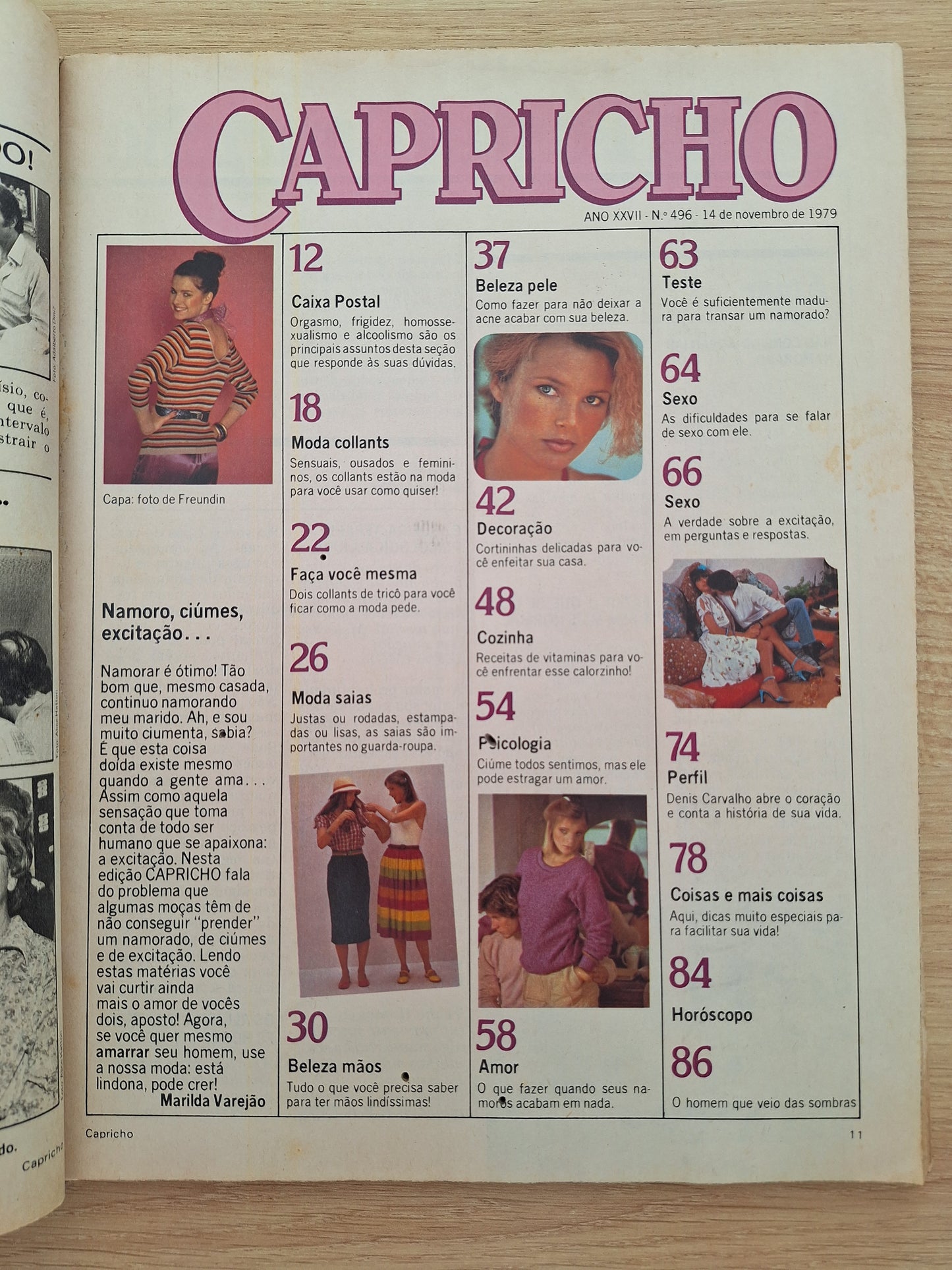 Revista Capricho 496