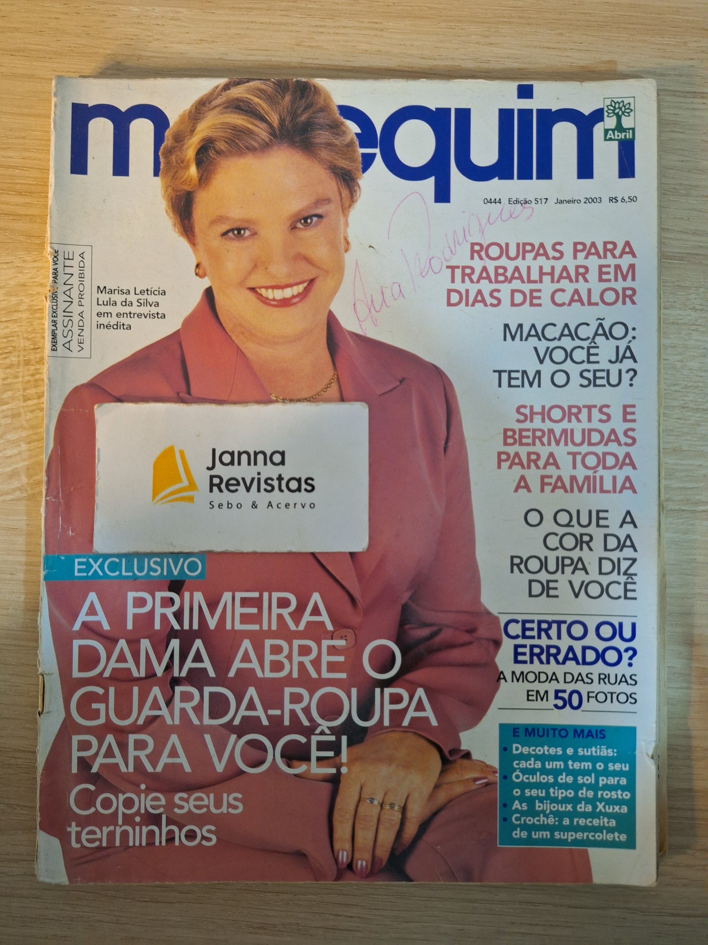 Revista Manequim 517 (2003)