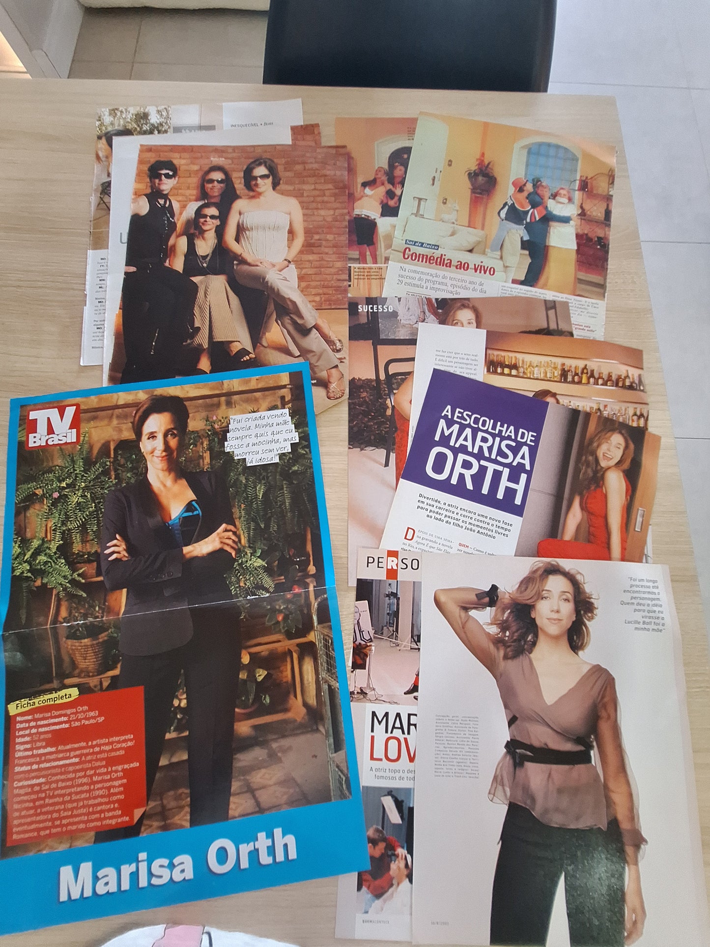 Marisa Orth - Material avulso de revista