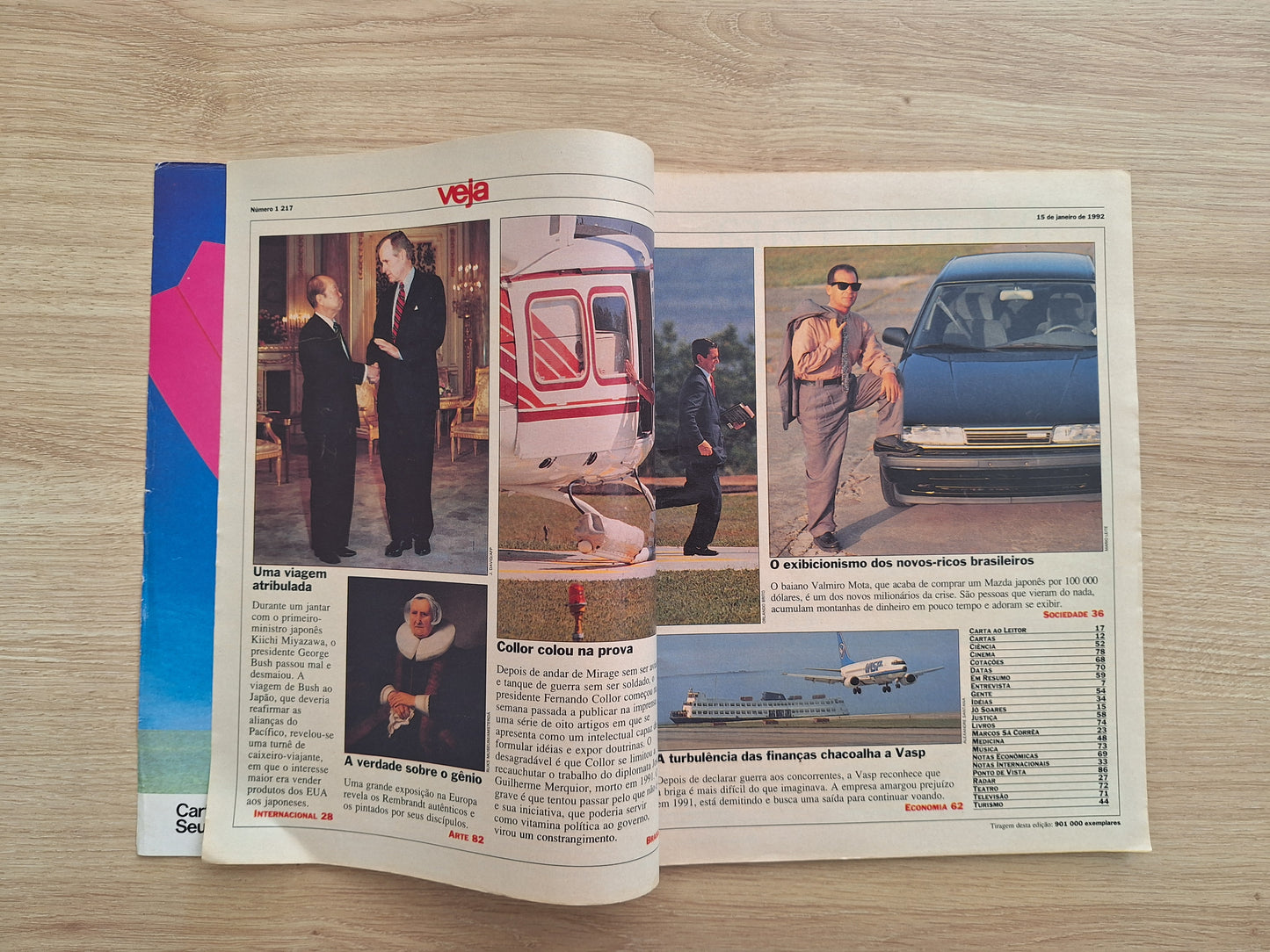 Revista Veja 1217 (1992)