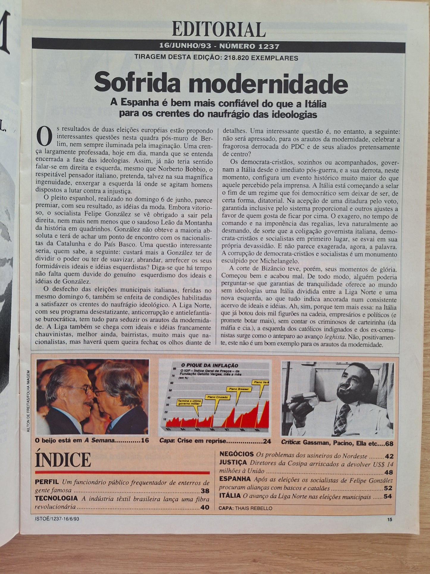 Revista Istoé 1237 (1993)