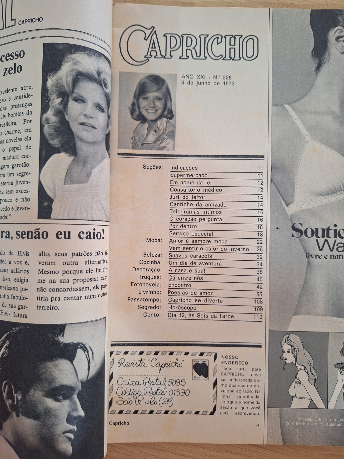 Revista Capricho 328 (1973)