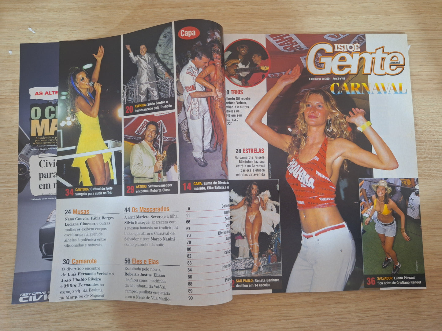 Revista Istoé Gente 83 (2001)