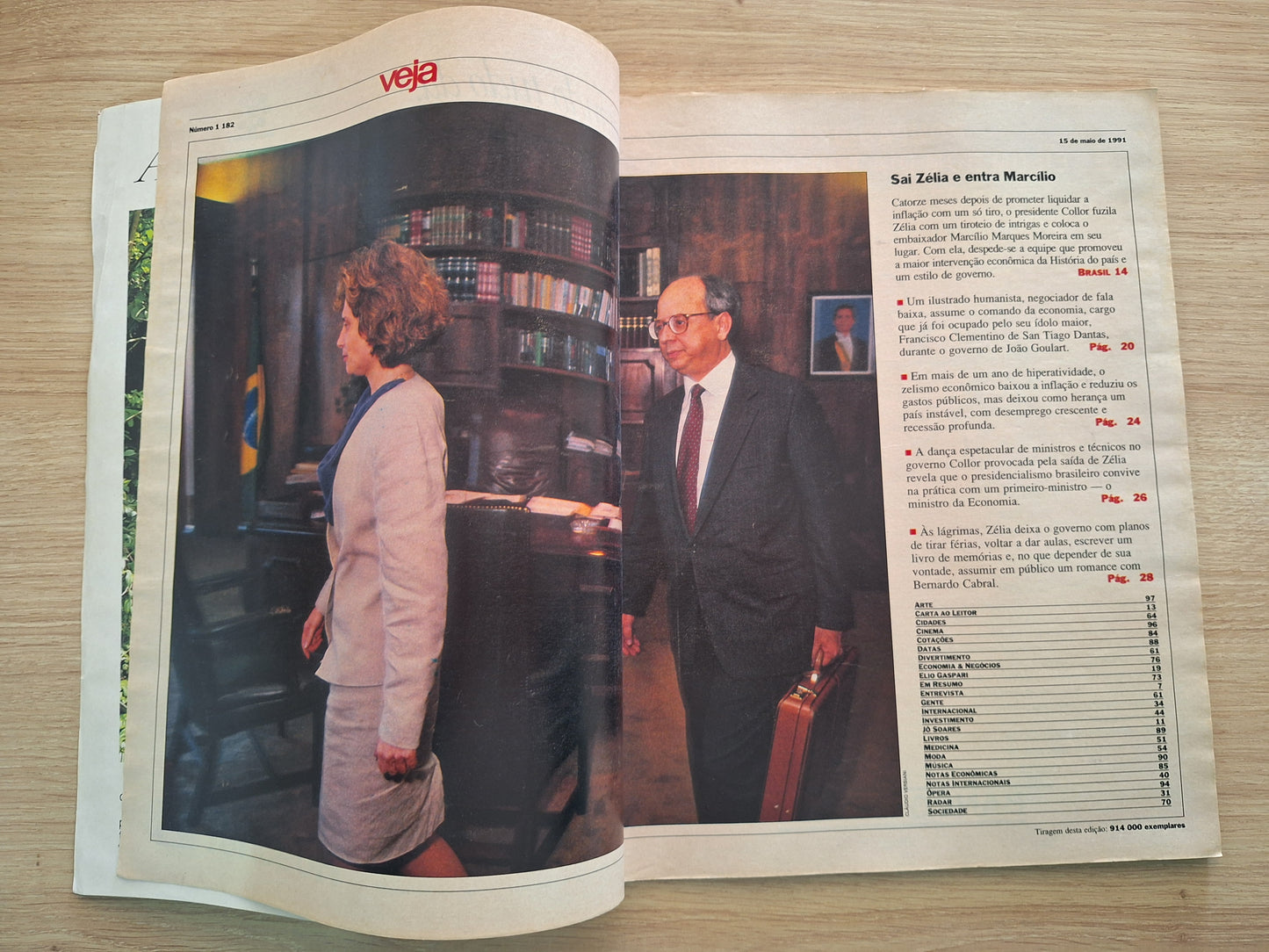 Revista Veja 1182 (1991)