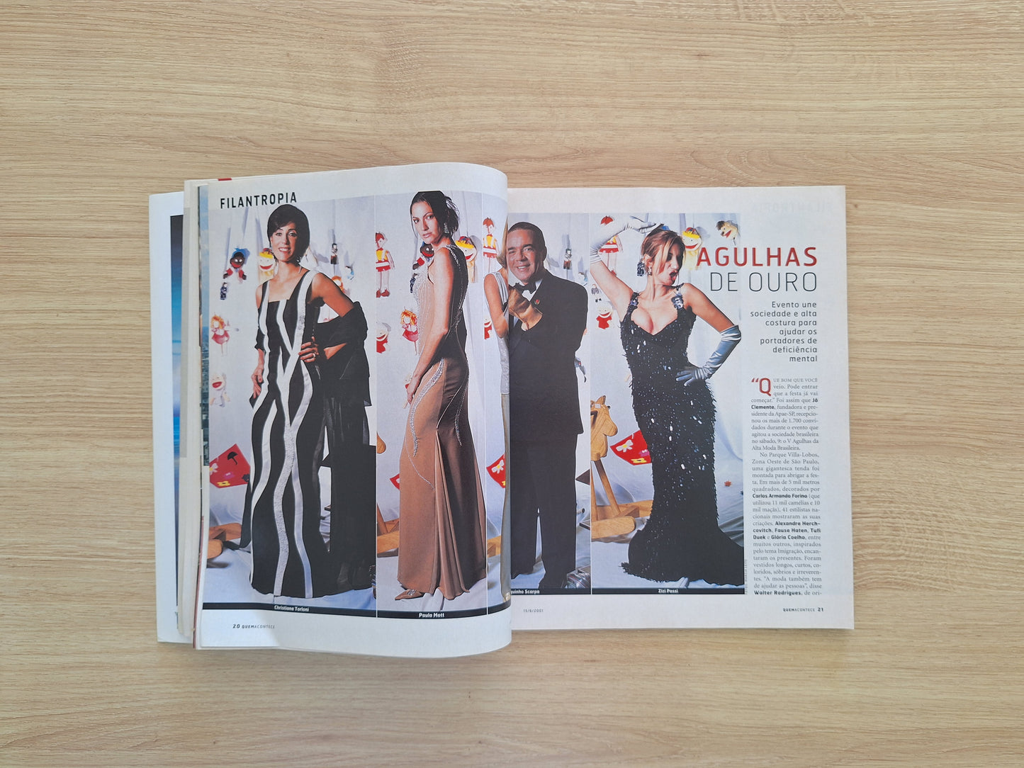 Revista Quem Acontece 40 (2001)