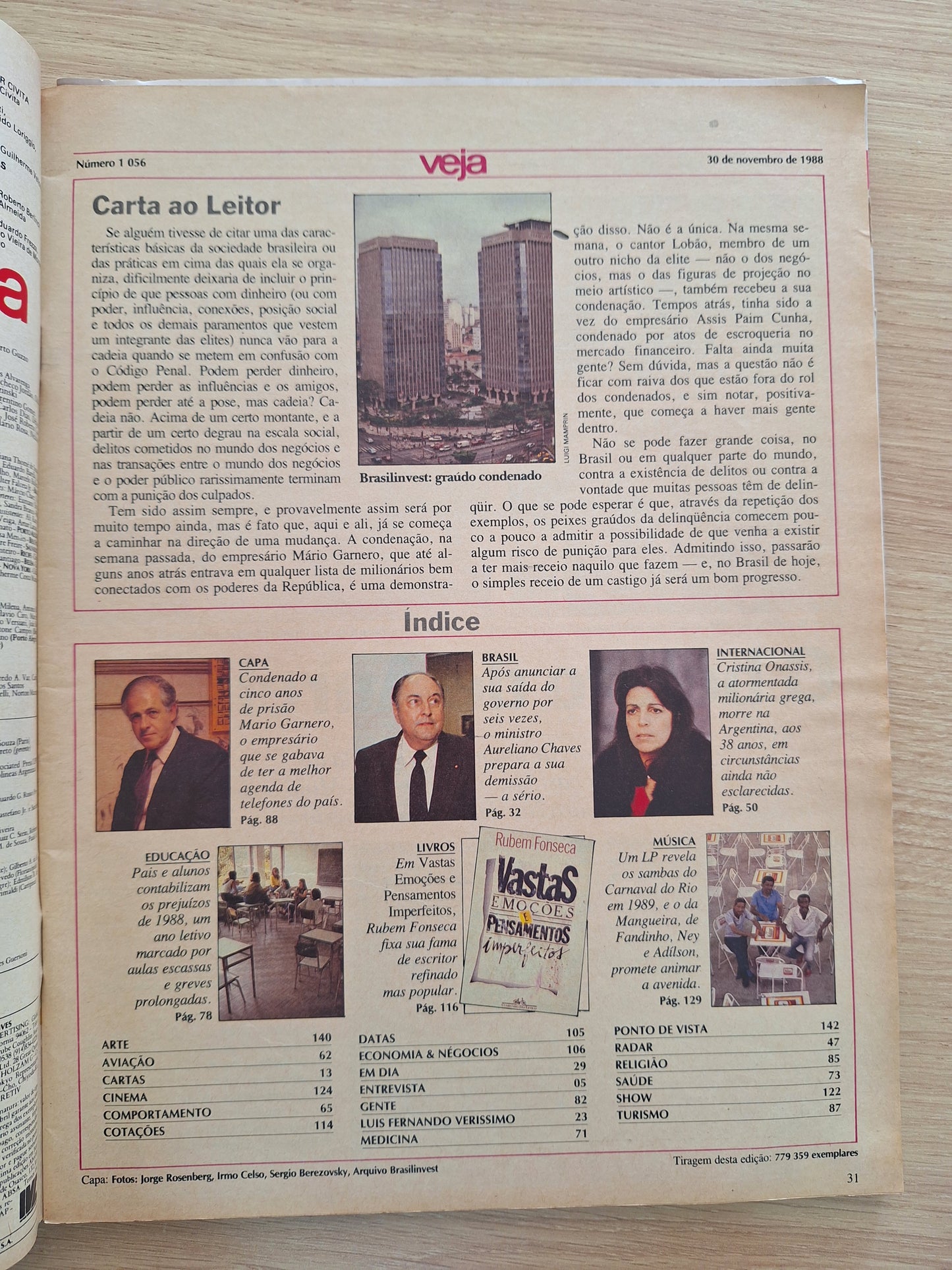 Revista Veja 1056 (1988)