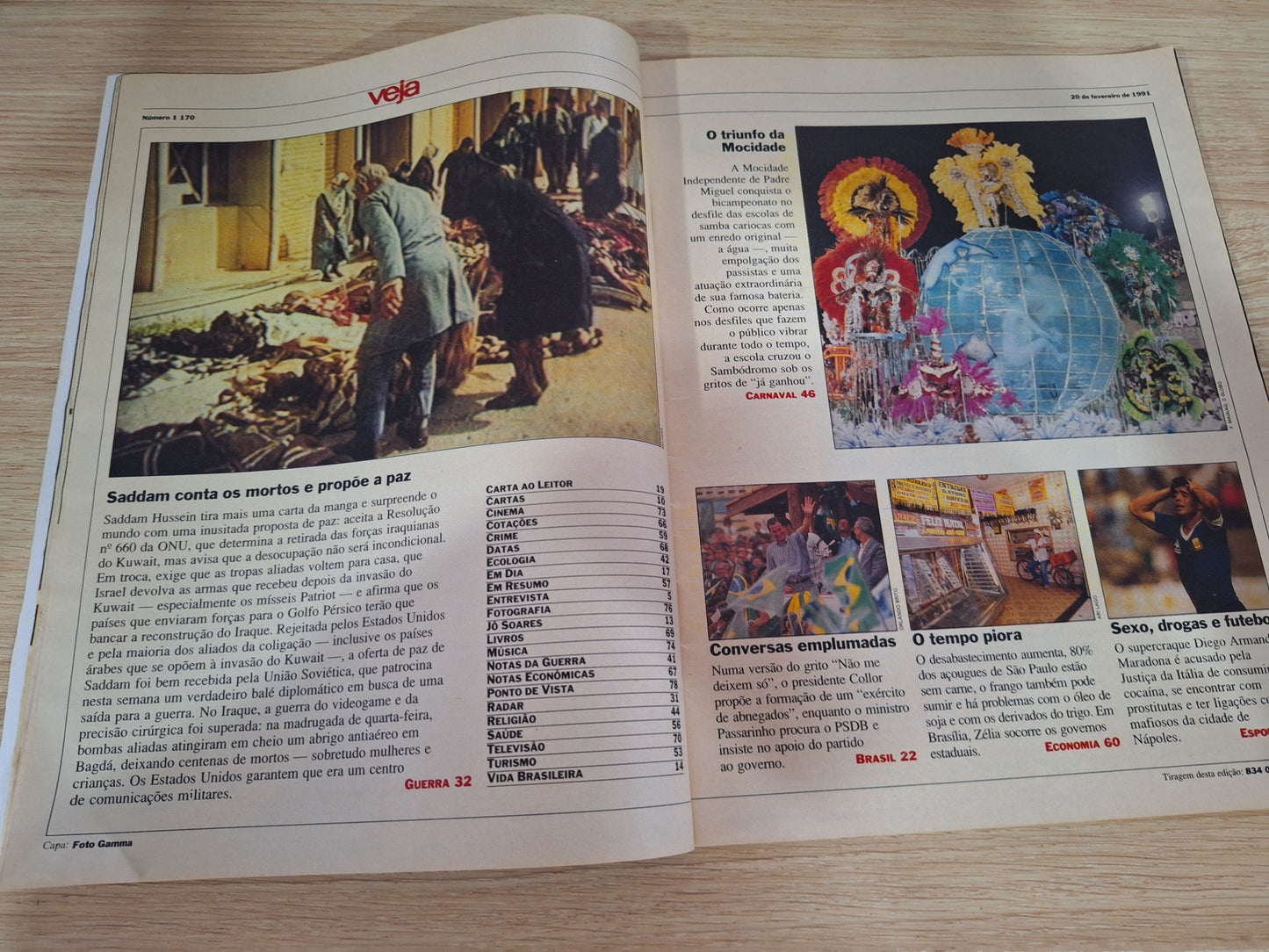 Revista Veja 1170 (1991)