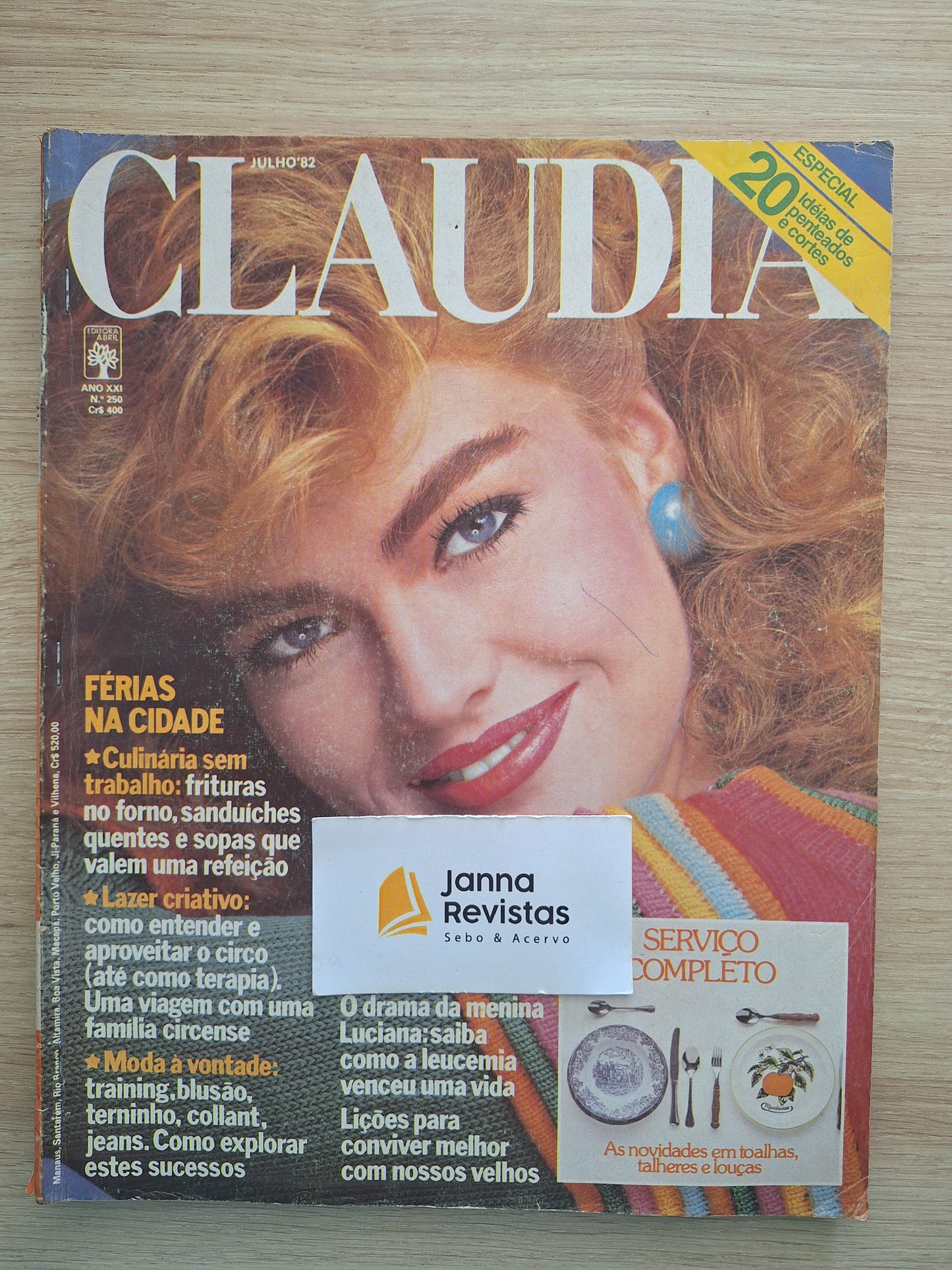 Revista Claudia Nº 250 (1982)