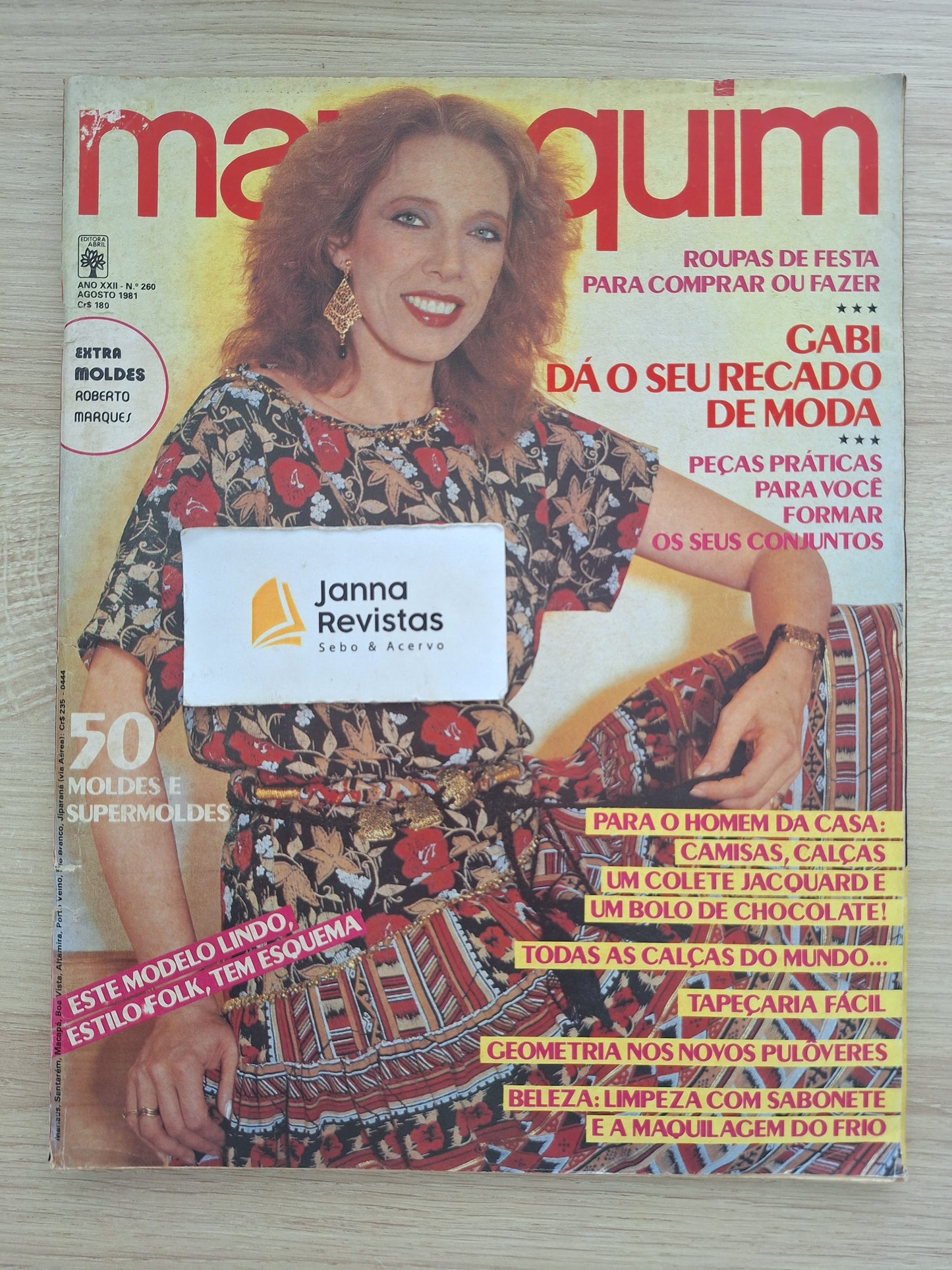 Revista Manequim 260 (1981)