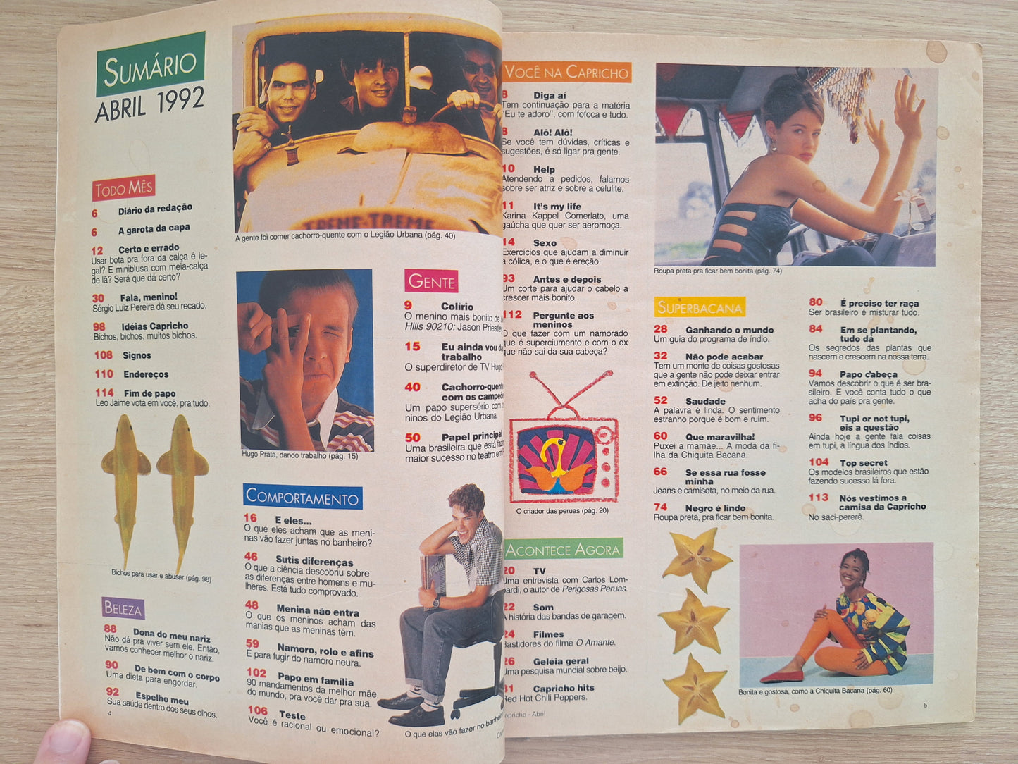 Revista Capricho 680 (1992)