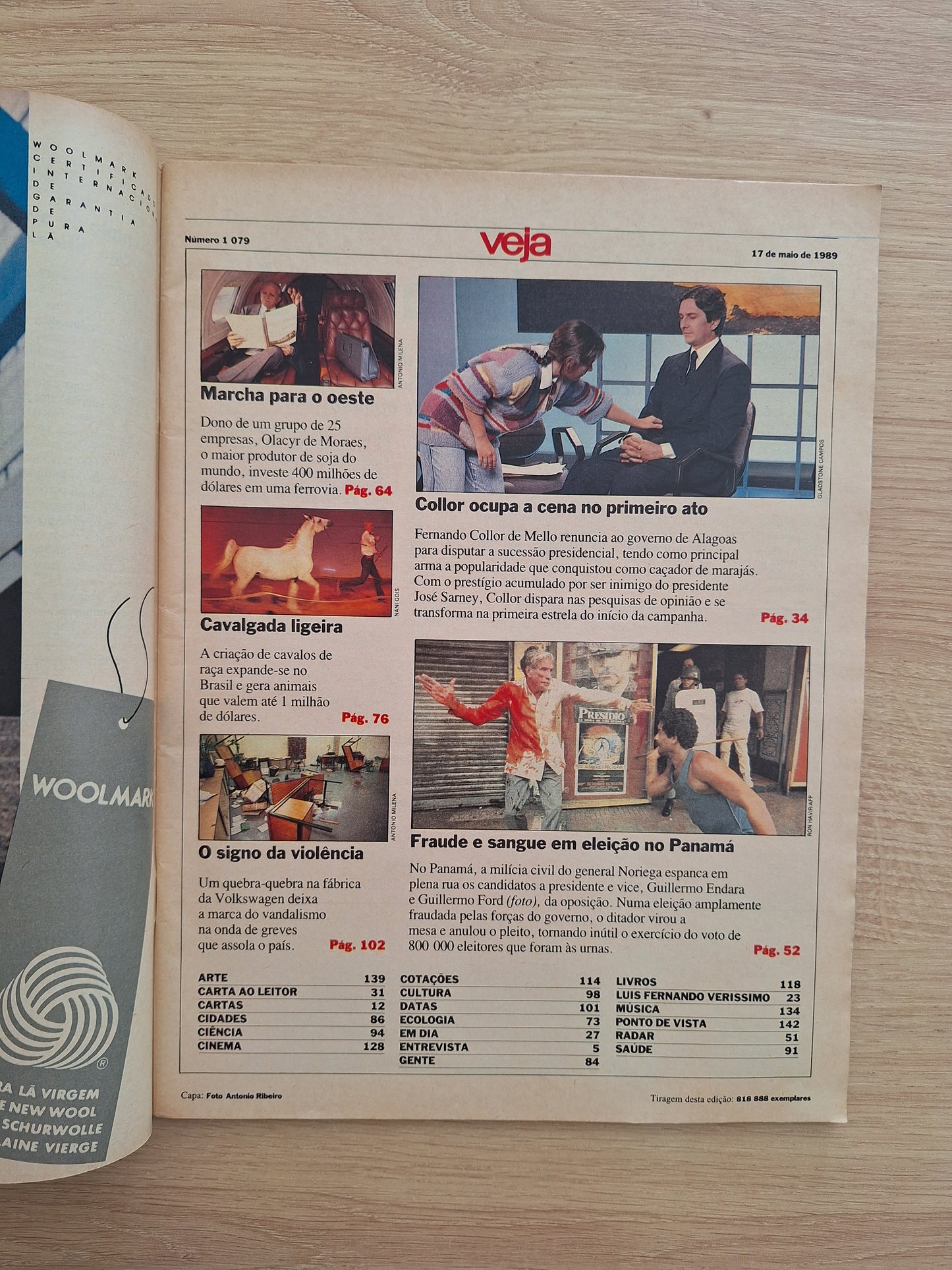 Revista Veja 1079 (1989)