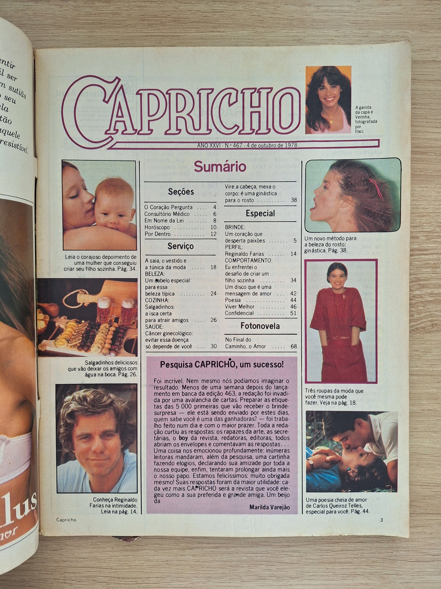 Revista Capricho 467 (1978)