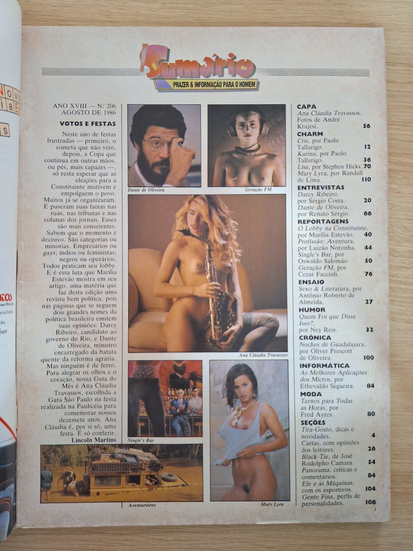 Revista Ele Ela 206 (1986)