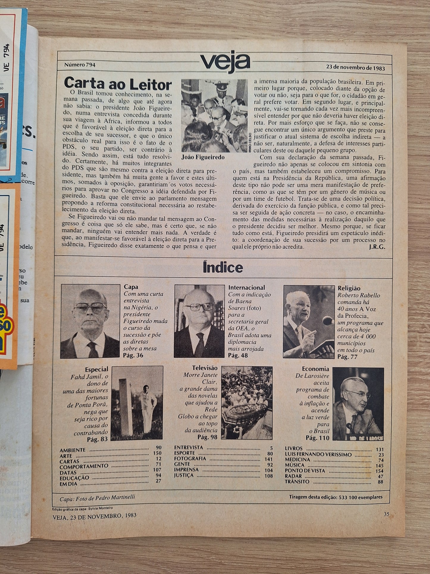 Revista Veja 794 (1983)
