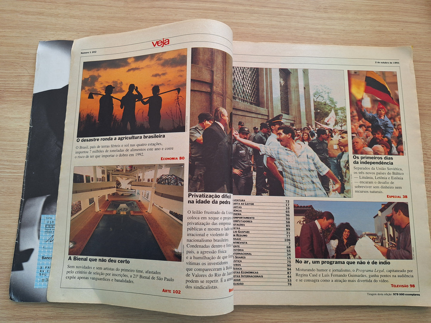 Revista Veja 1202 (1991)