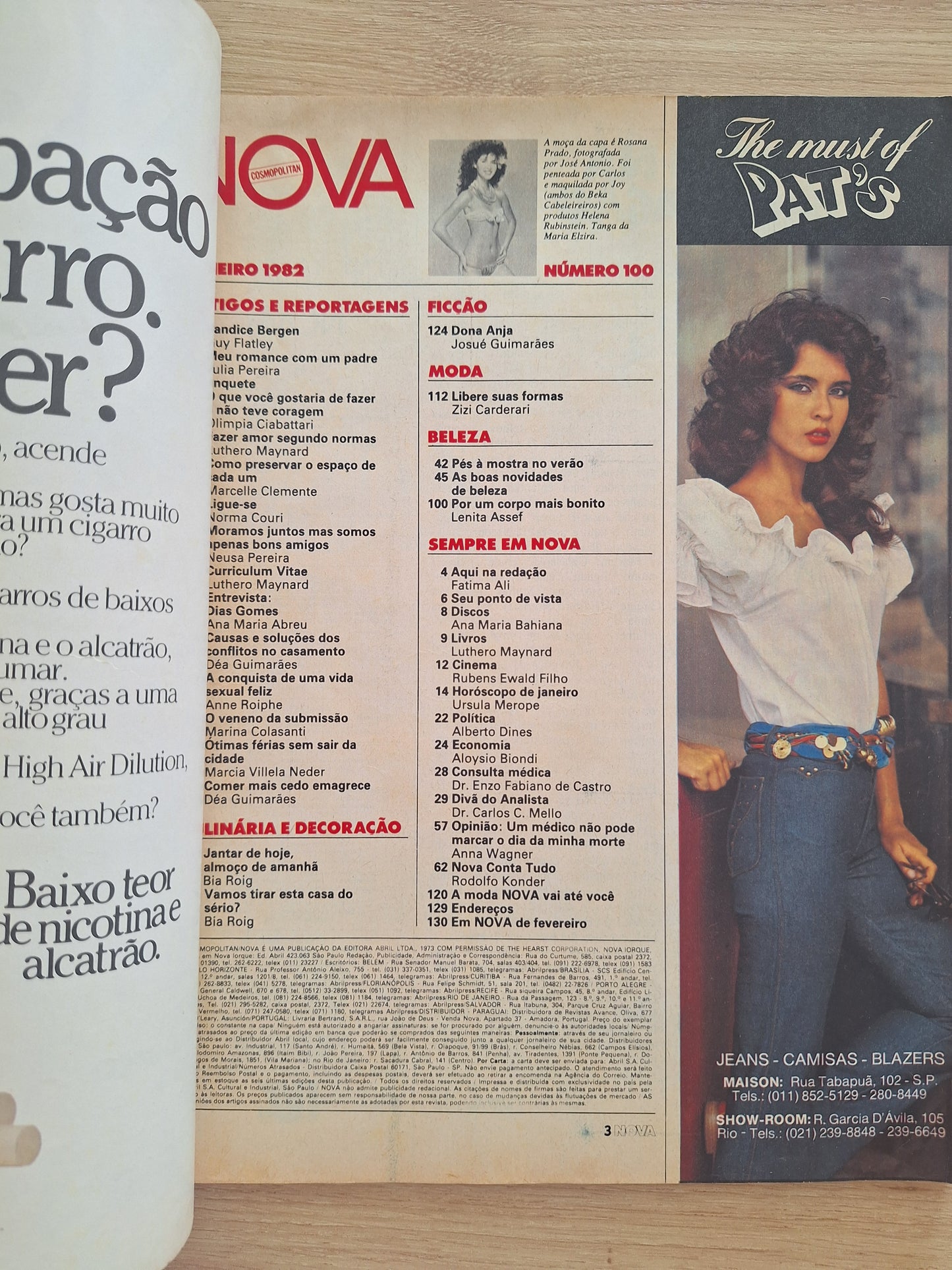Revista Nova Cosmopolitan Nº 100 (1982)