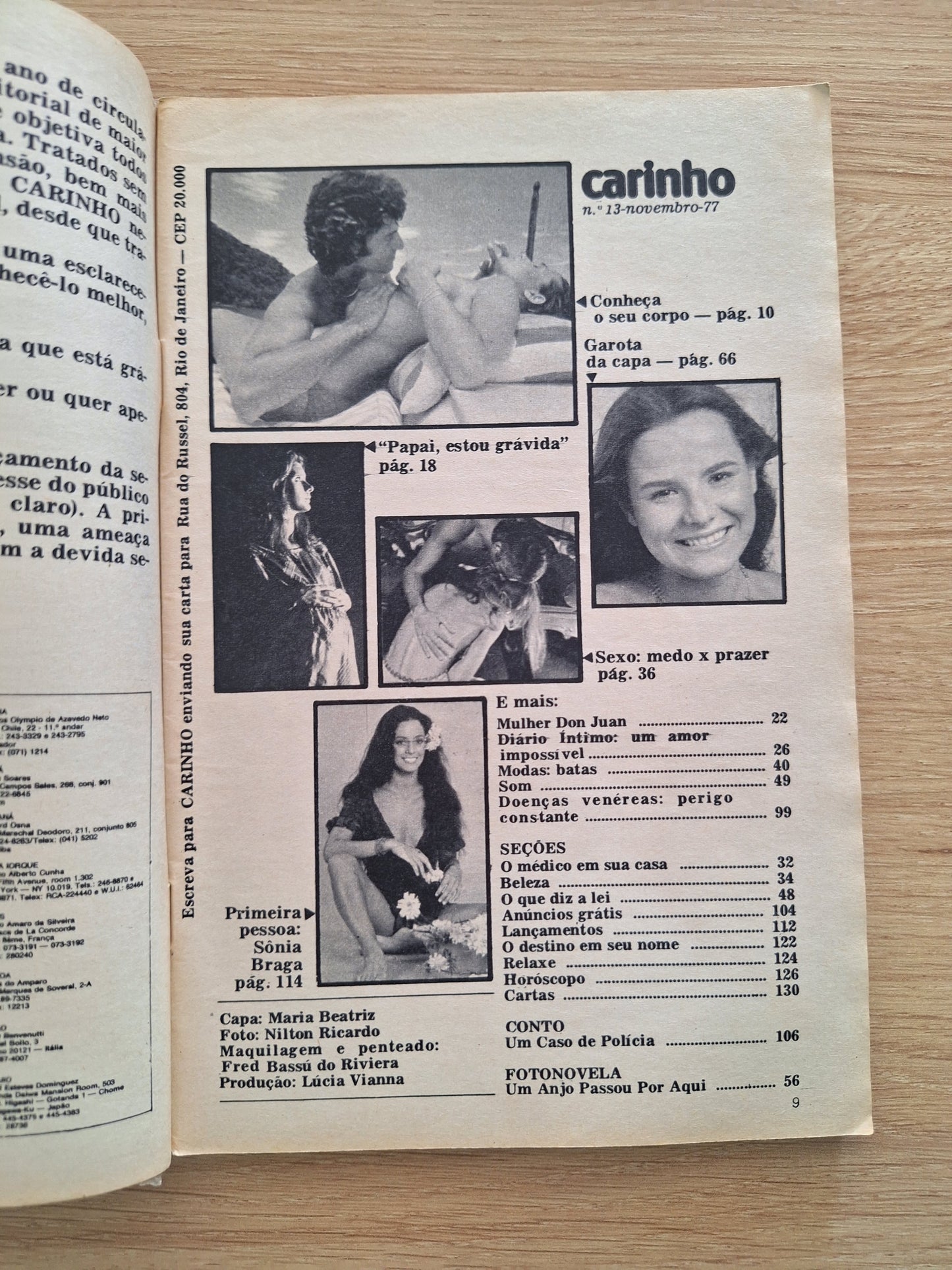Revista Carinho Nº 13 (1977)