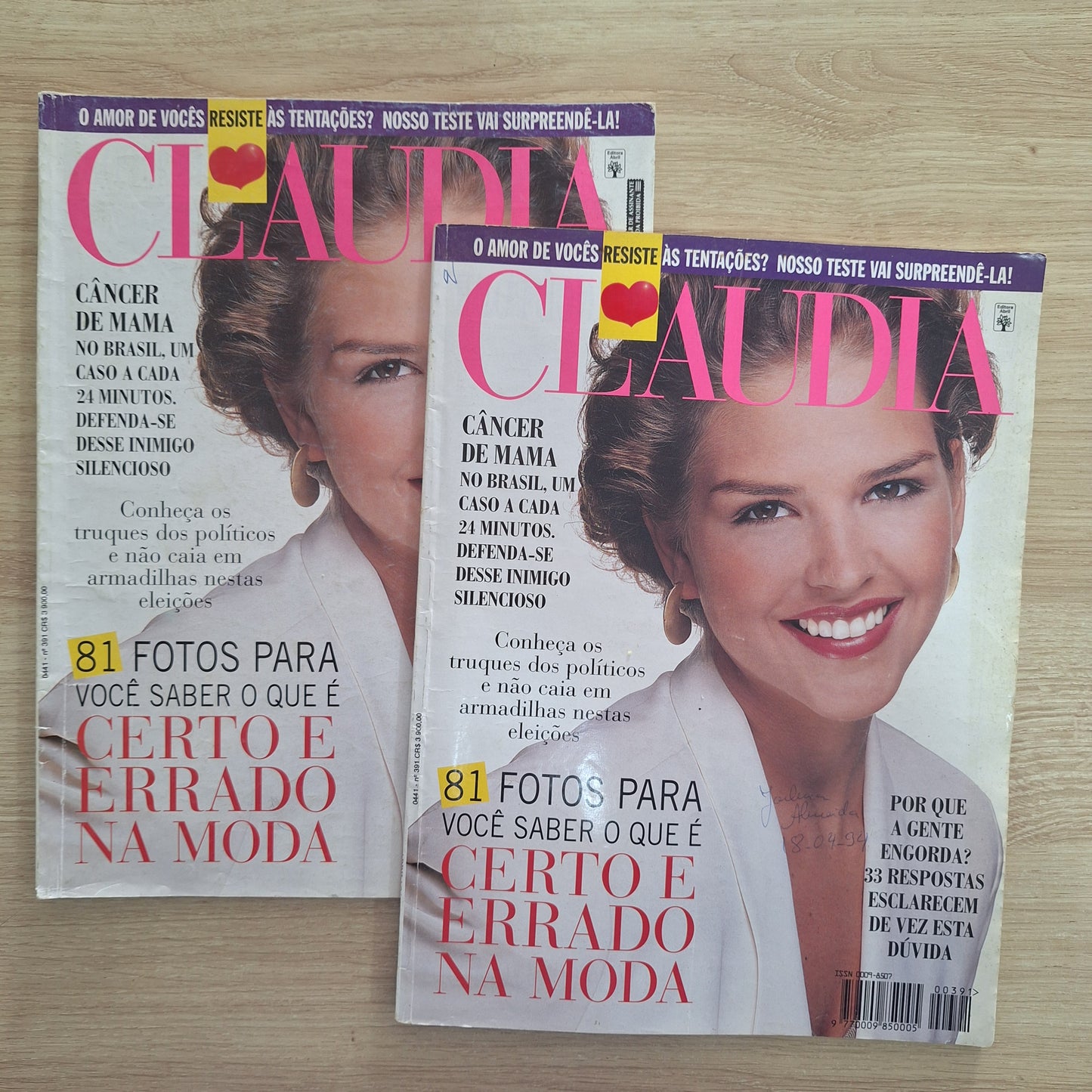 Revista Claudia 391 (1994)